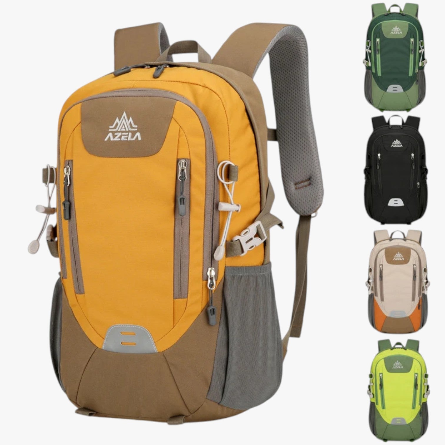 Zaiden | Wasserdichter Rucksack aus Nylon für Wanderungen und Reisen