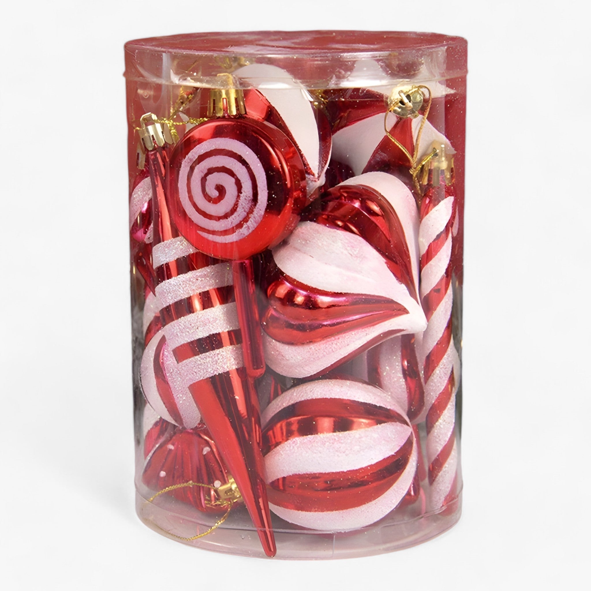 Rote Weihnachtskugeln – festliche Ornamente und Weihnachtsgeschenke - 14-teiliges Set - Rote Weihnachtskugeln – festliche Ornamente und Weihnachtsgeschenke- €25 - Concept Düsseldorf