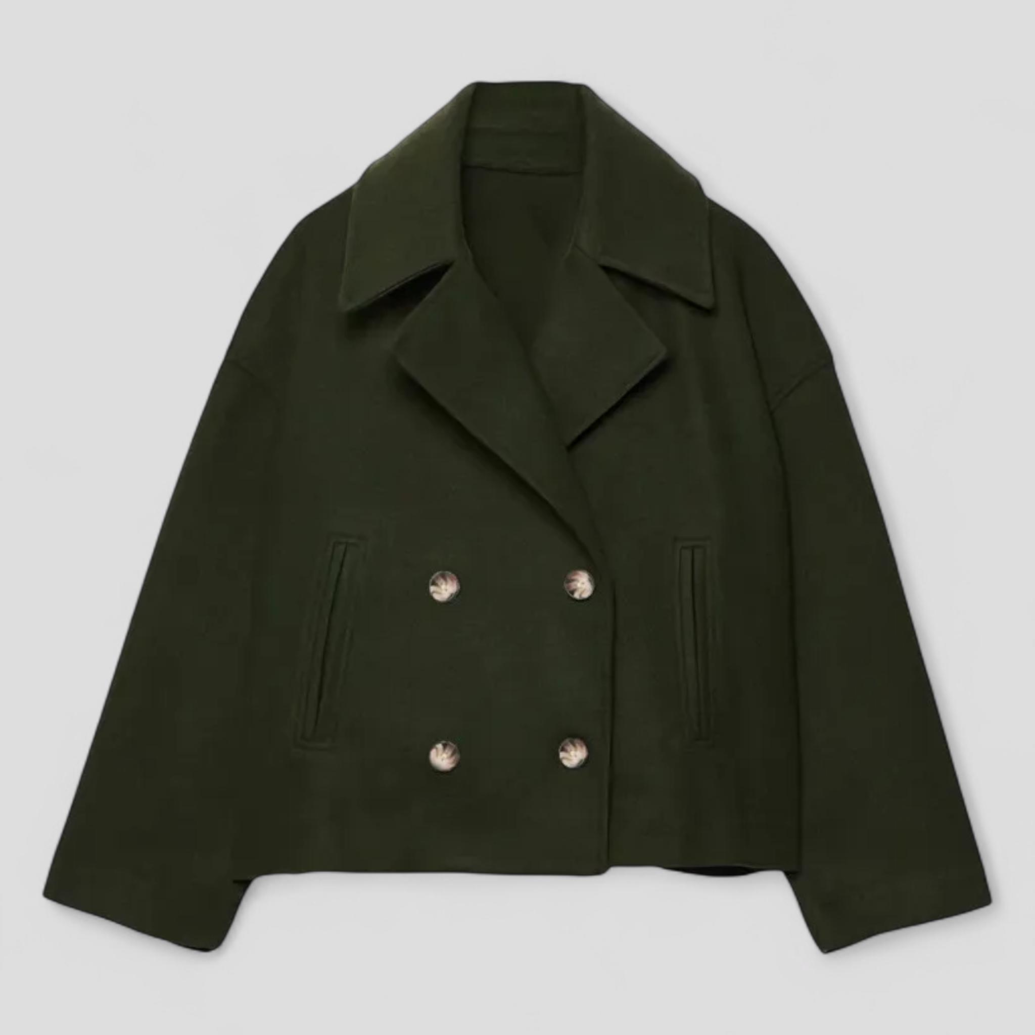 Estelle | Kurze Wolljacke – Elegante Wärme für jeden Tag