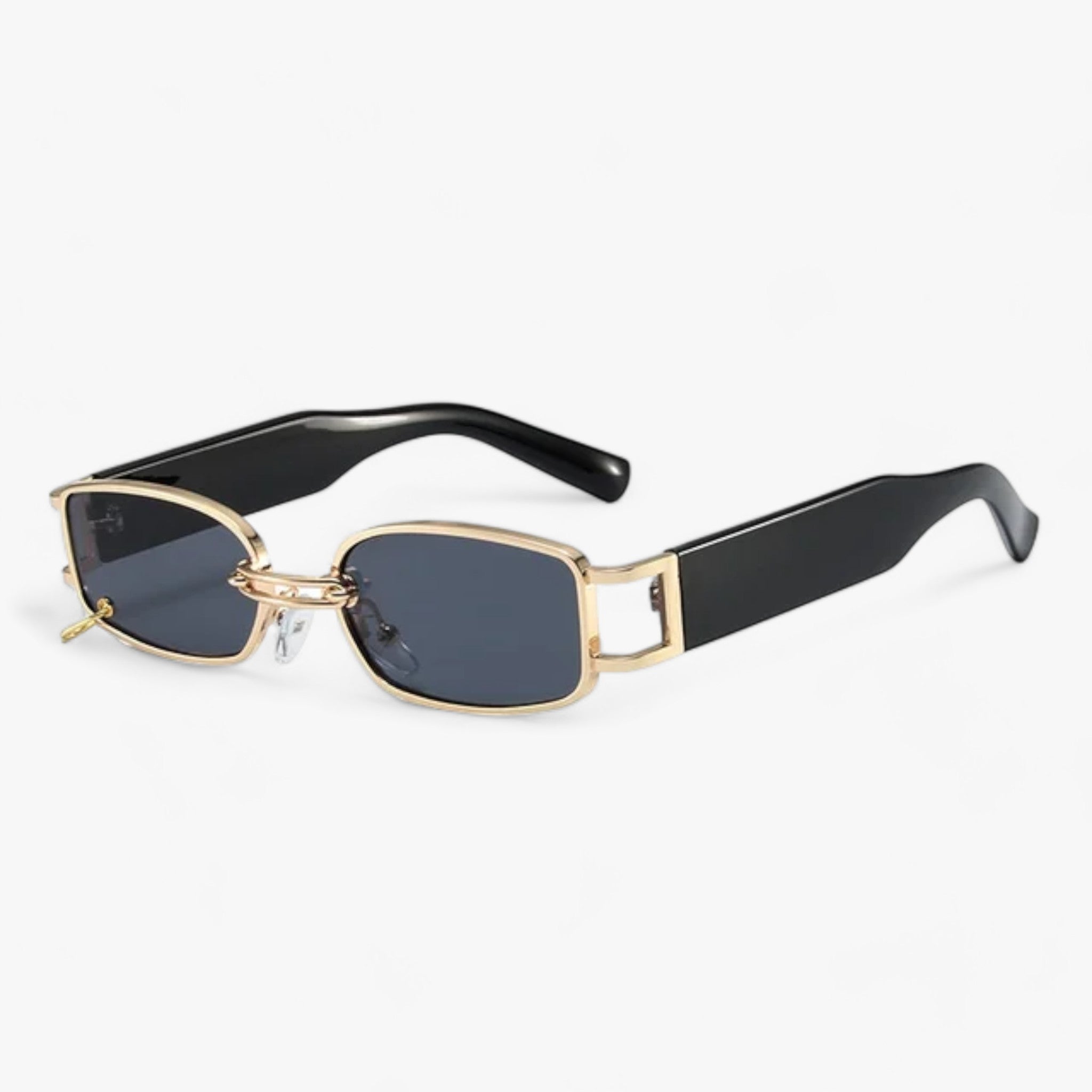 Sonnenbrille - Eleganter Stil und UV-Schutz - Gold-Grau - Sonnenbrille - Eleganter Stil und UV-Schutz- €25 - Concept Frankfurt