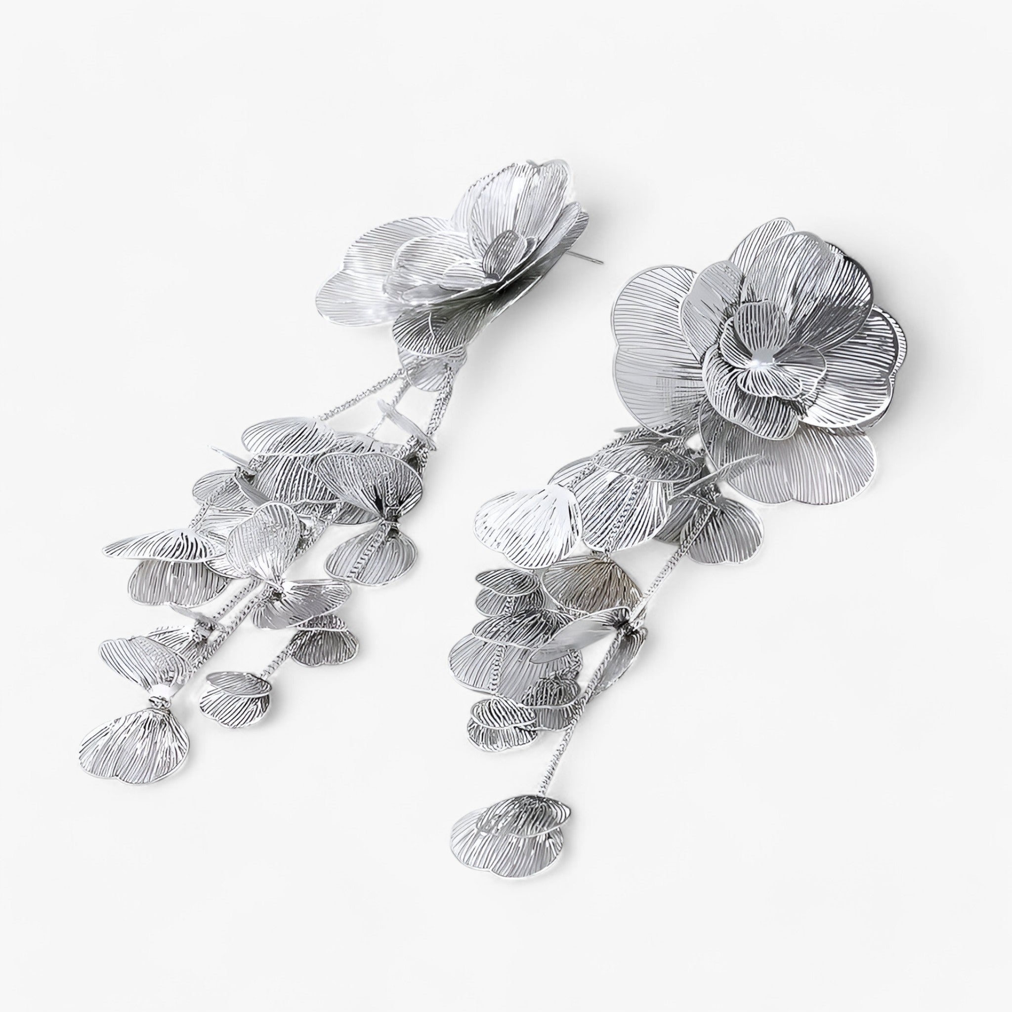 Zoë | Vintage-Blumen-Ohrringe – Elegant und Einzigartig