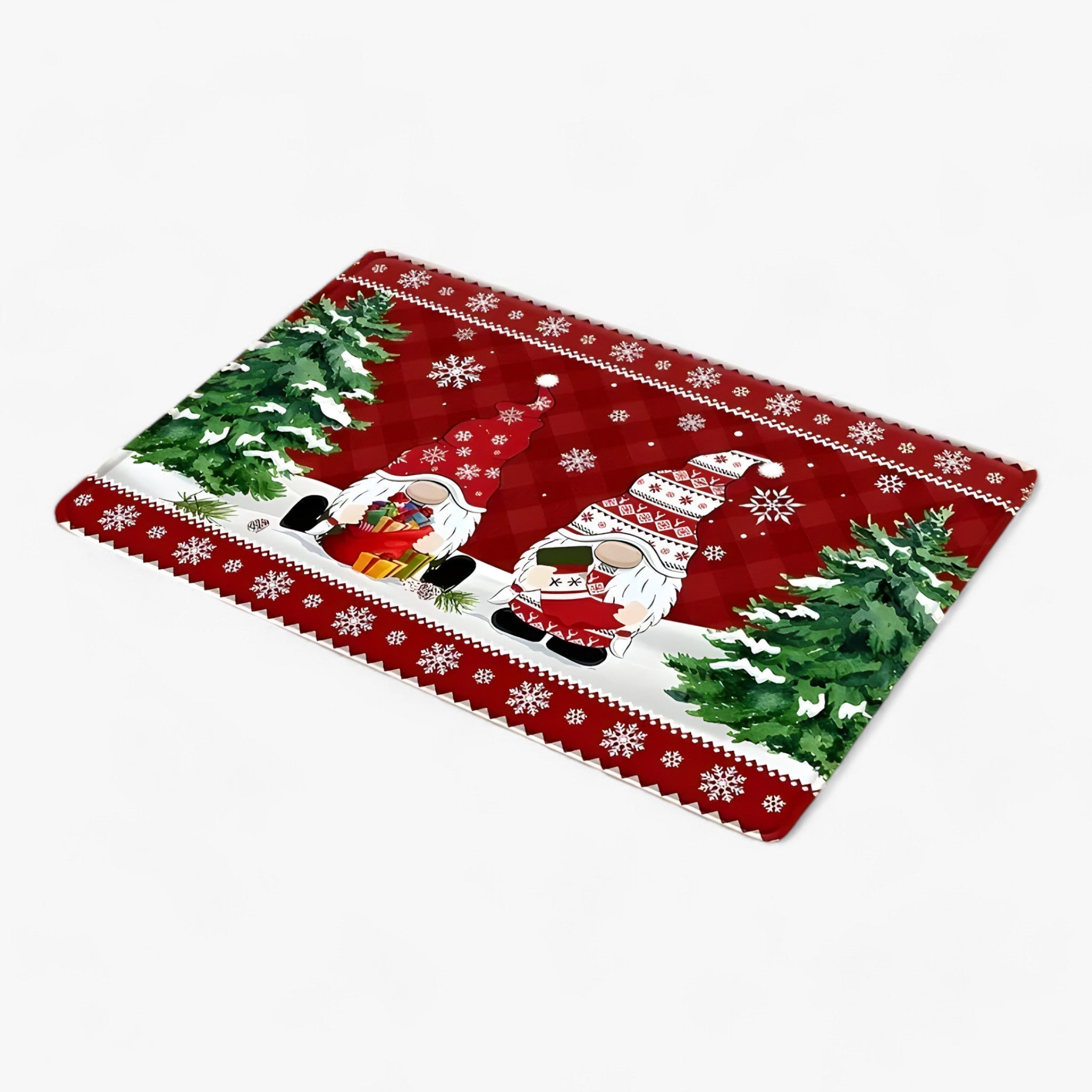 Weihnachtsgnome und Elch | Türmatte - Festliche Innen-/Außendekoration - 3 40X60CM-personalisiert - Weihnachtsgnome und Elch | Türmatte - Festliche Innen-/Außendekoration - €25 - Concept Düsseldorf