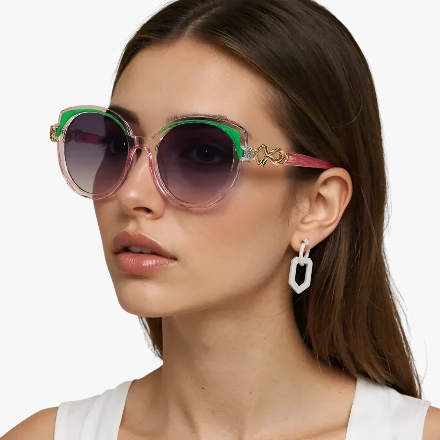 Ximena | Vintage Cat-Eye-Sonnenbrille für Frauen UV400