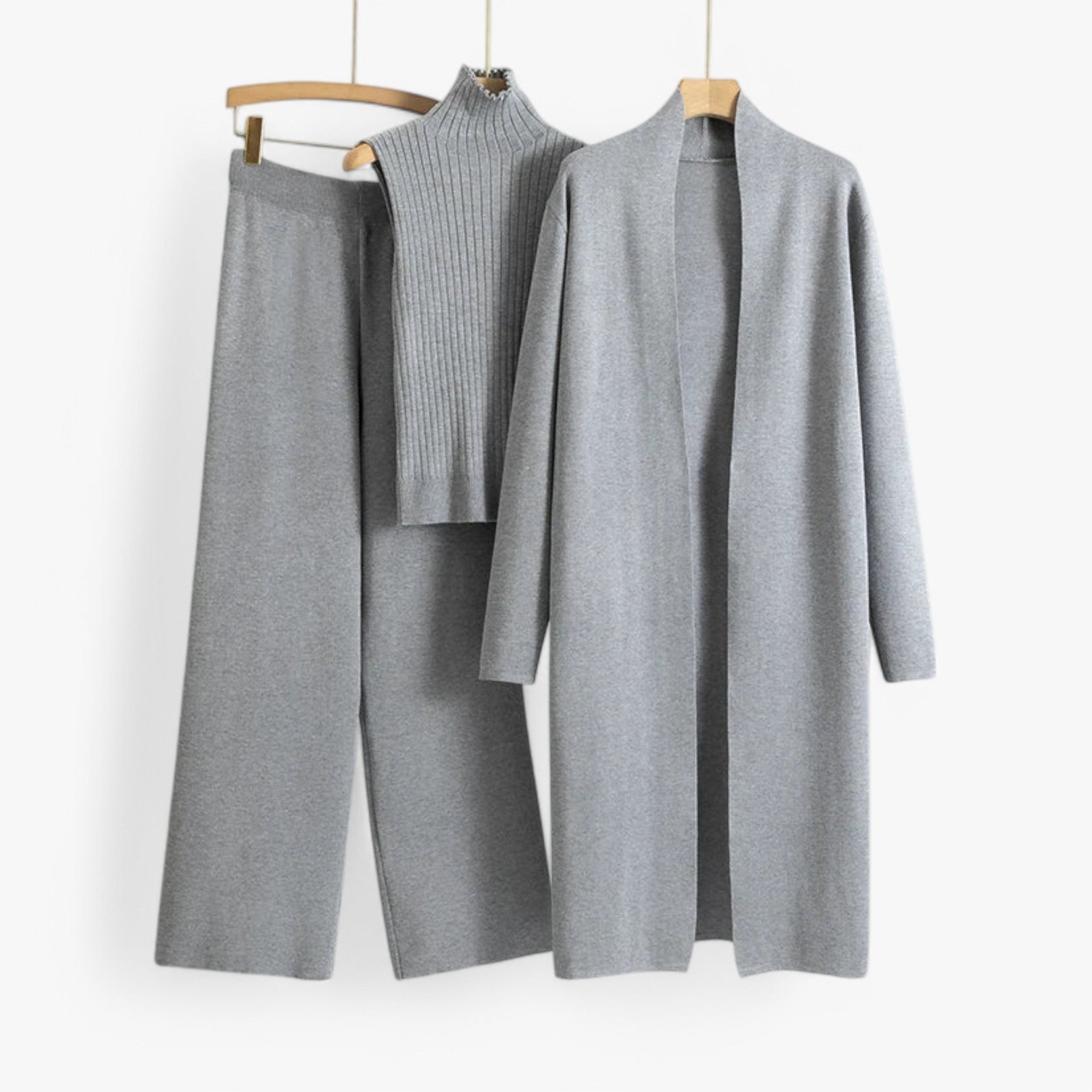 Ivy I Vintage Strikkesæt i 3 dele - Dein komplettes Vintage-Strickprojekt