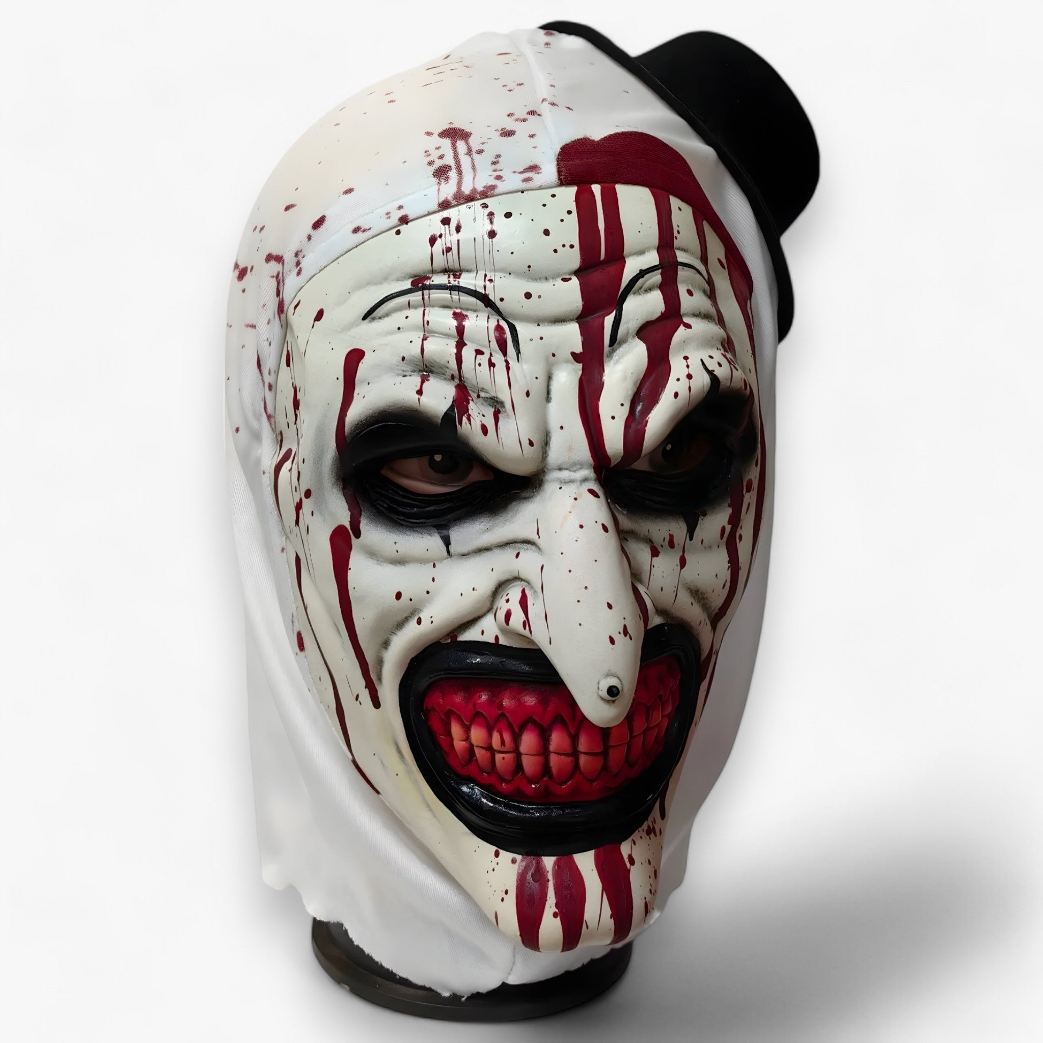 Gruselige Clownmaske - Blutiges Halloween-Accessoire - Gruseliges Clownsmaske - Gruselige Clownmaske - Blutiges Halloween-Accessoire - €25 - Concept Düsseldorf