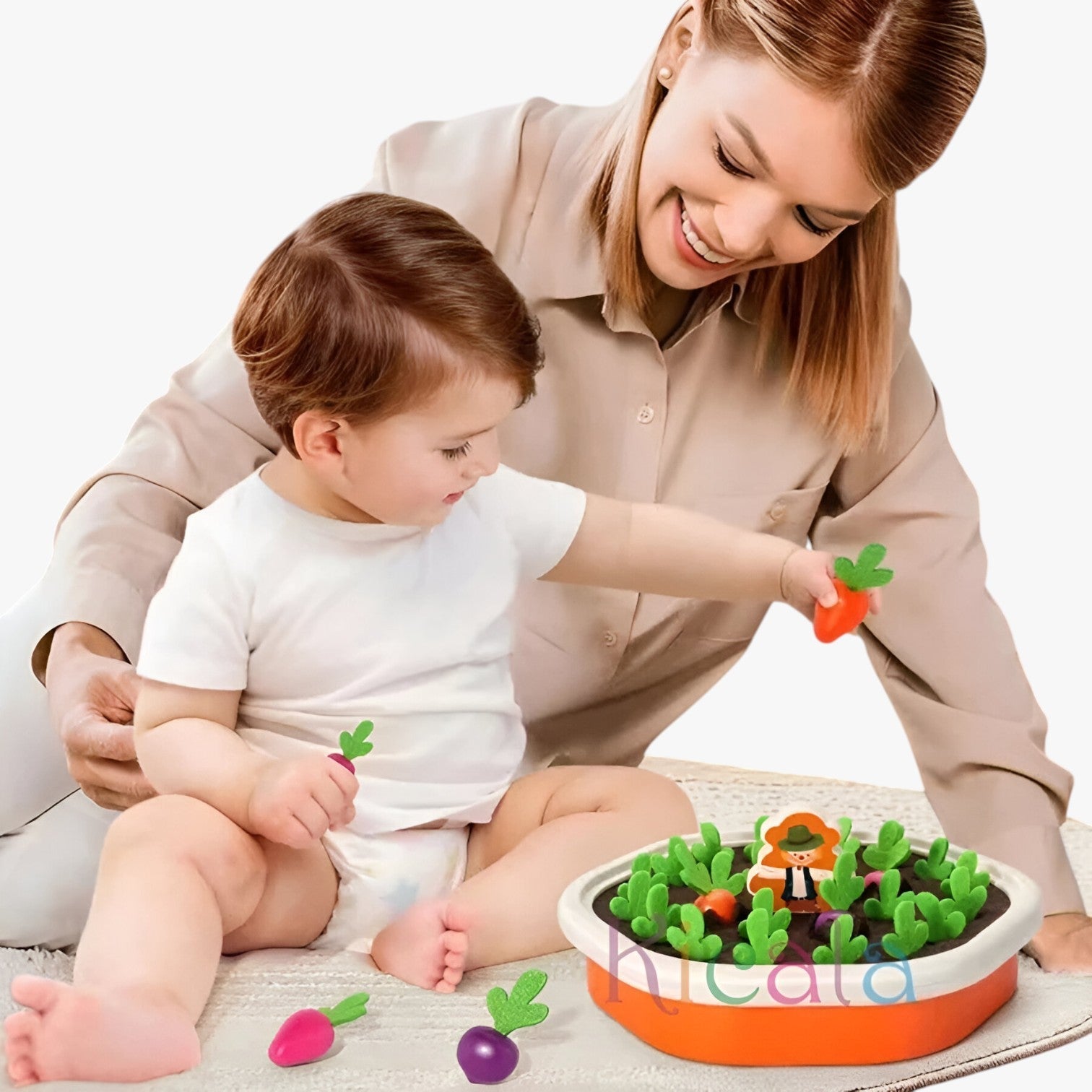 Bonie | Buntes Montessori-Spielzeug für Lernen und Koordination