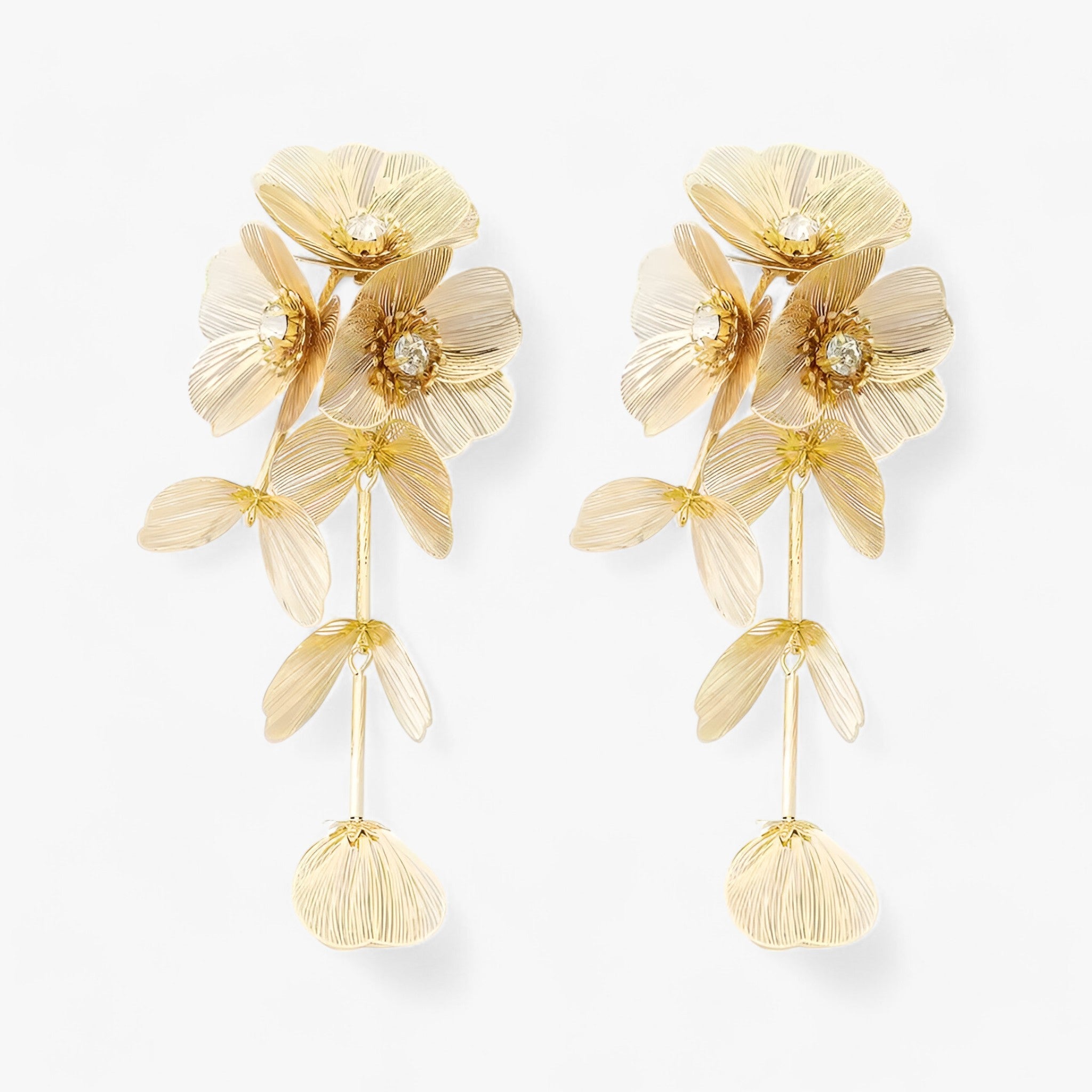 Zoë | Vintage-Blumen-Ohrringe – Elegant und Einzigartig
