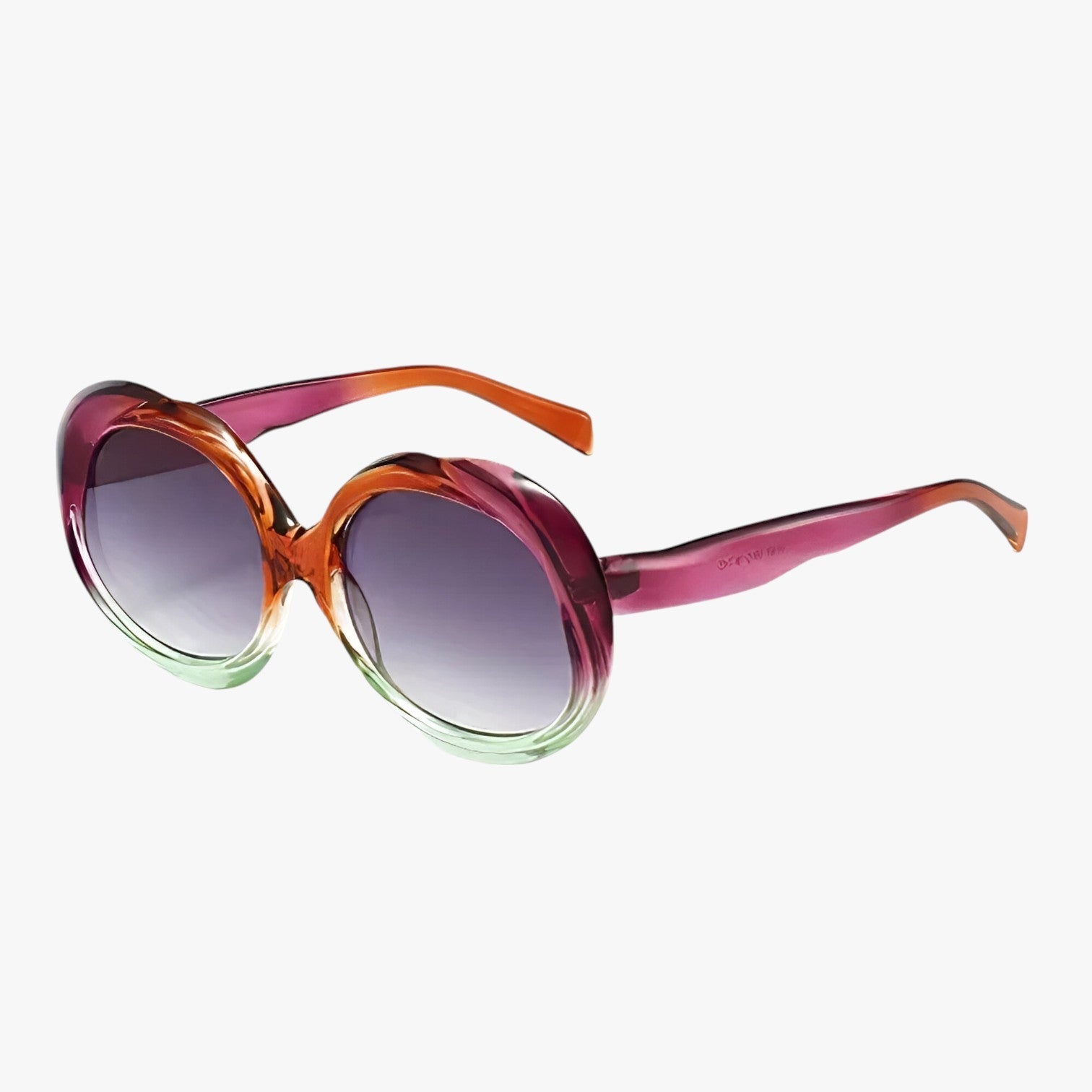 Camila | Ovaler Sonnenbrille aus Metall UV400