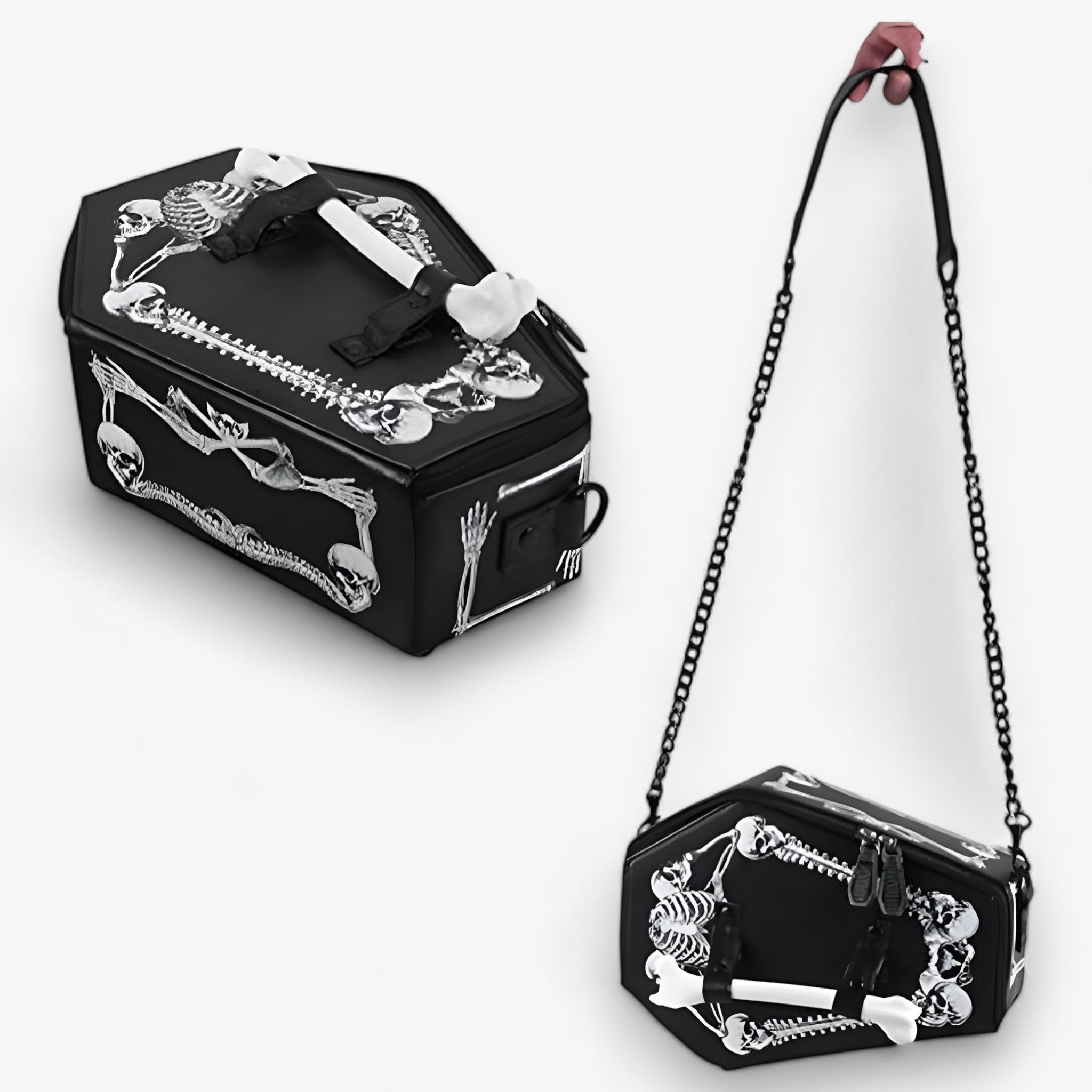 Vampir-Sargtasche - Gruseliges und stylisches Halloween - - Vampir-Sargtasche - Gruseliges und stylisches Halloween - €25 - Concept Düsseldorf