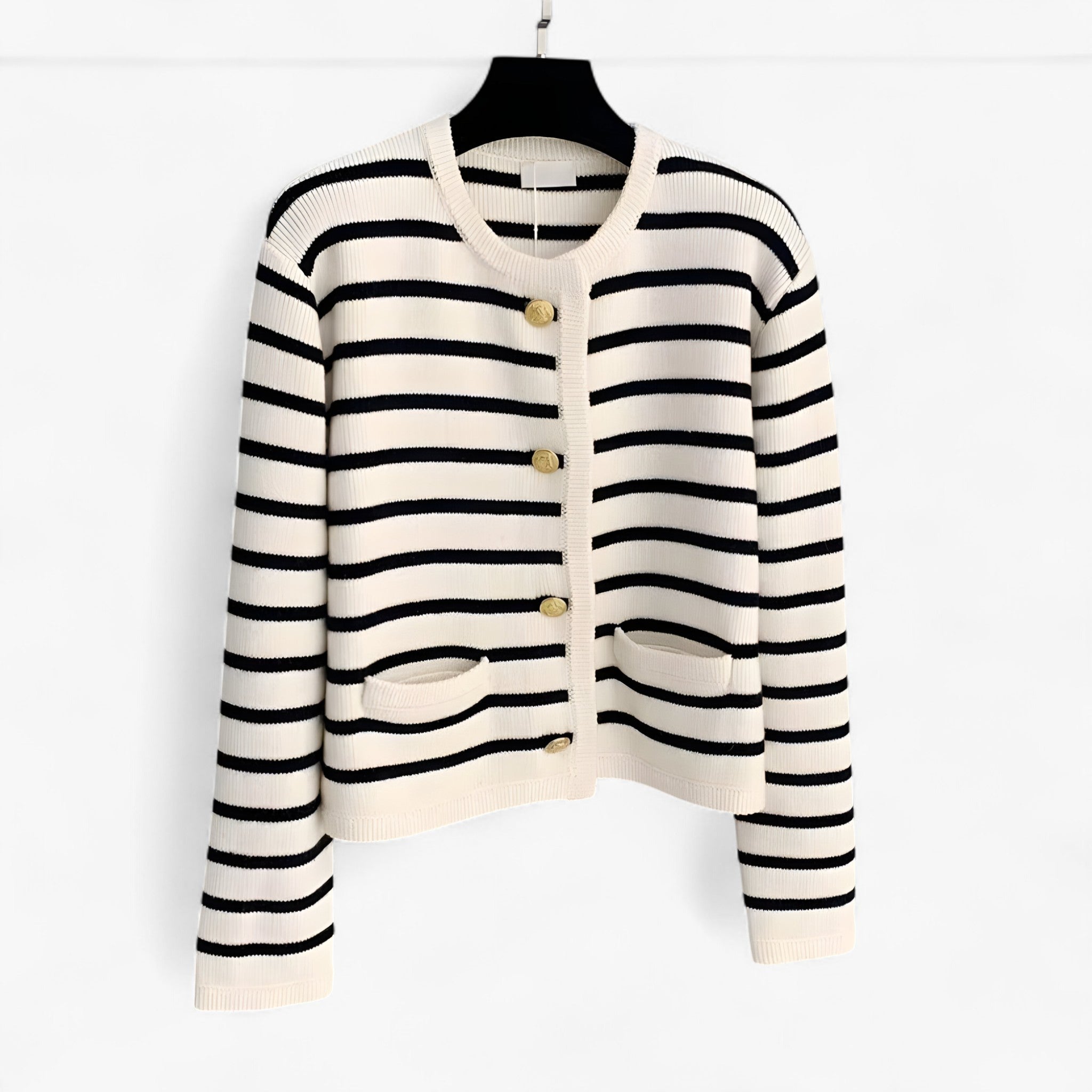 Nyk | Klassische gestreifte Cardigan – Eleganz im Alltag
