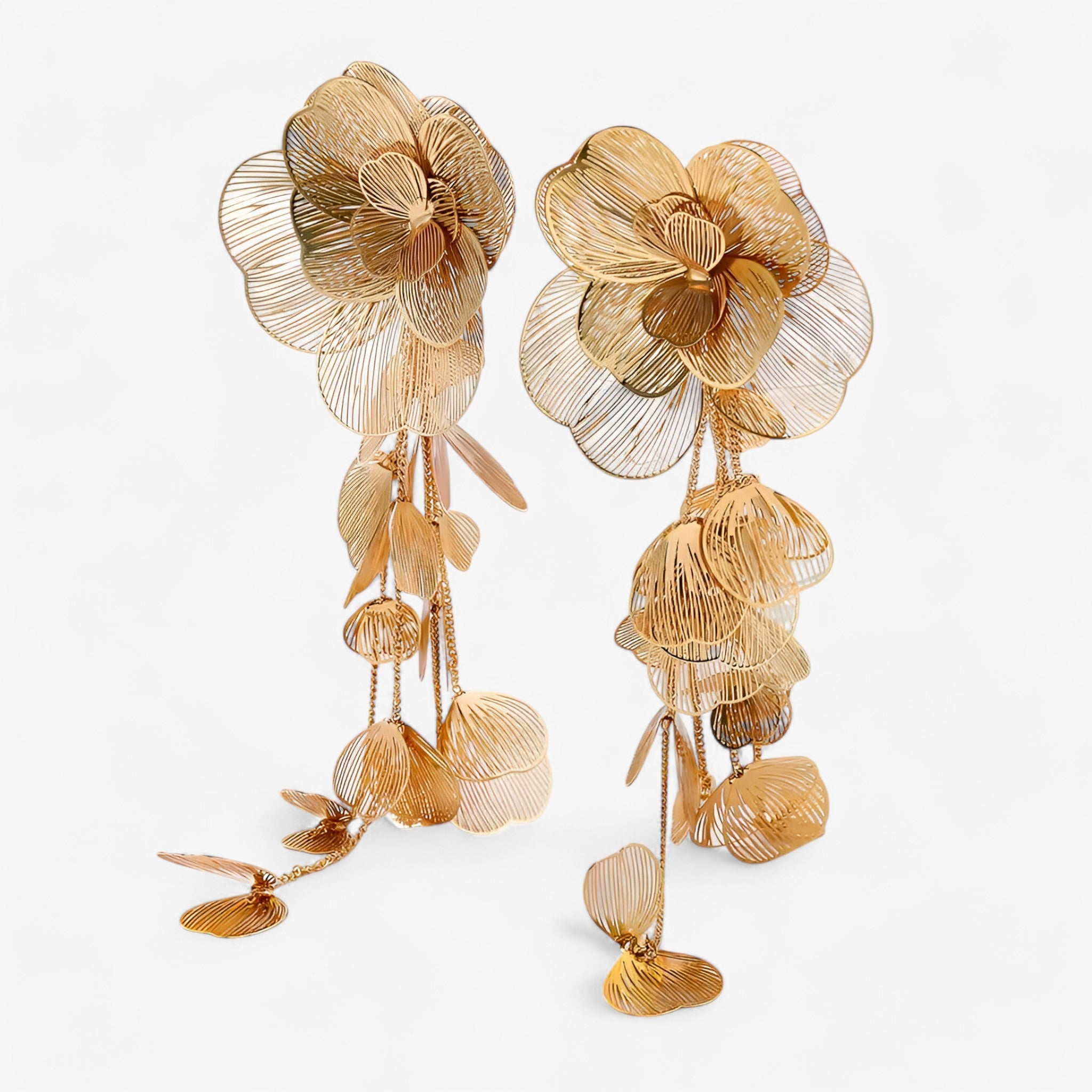 Zoë | Vintage-Blumen-Ohrringe – Elegant und Einzigartig