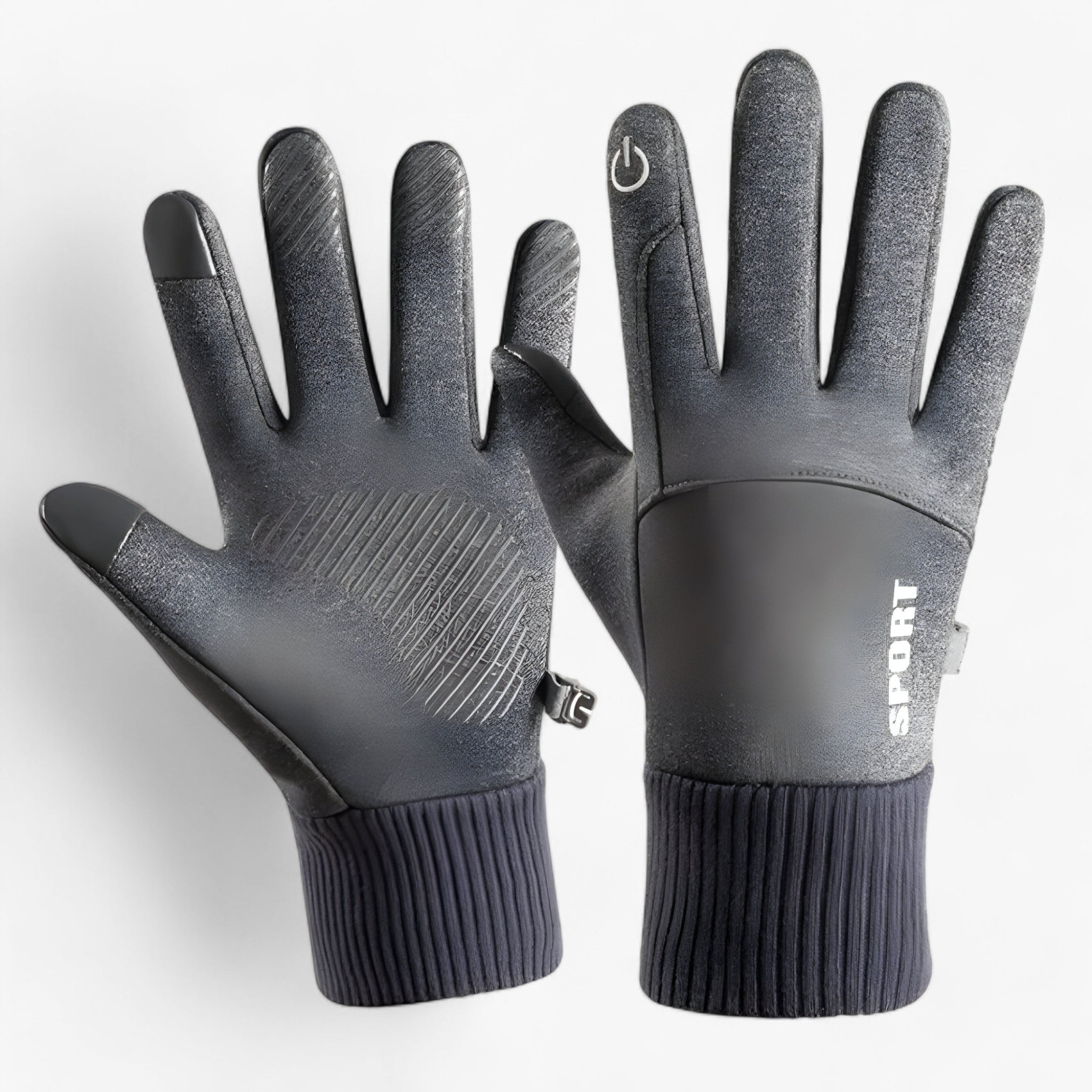 Winter wasserdichte Handschuhe - Wärme, Grip & Touchscreen - Grau - Winter wasserdichte Handschuhe - Wärme, Grip & Touchscreen - €25 - Concept Neurenberg