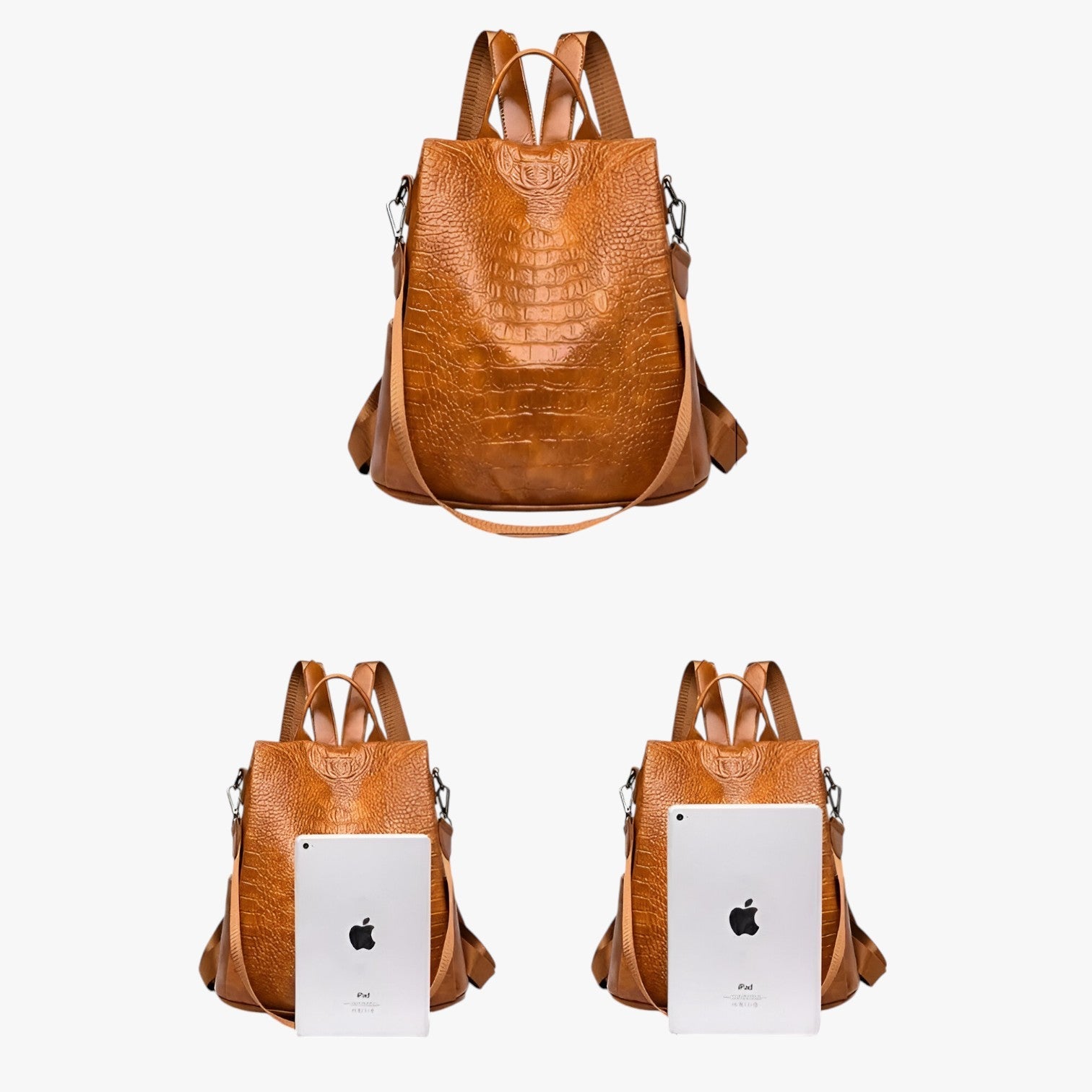 Mackenzie | Luxuriöser Diebstahlschutz-Weichleder-Rucksack