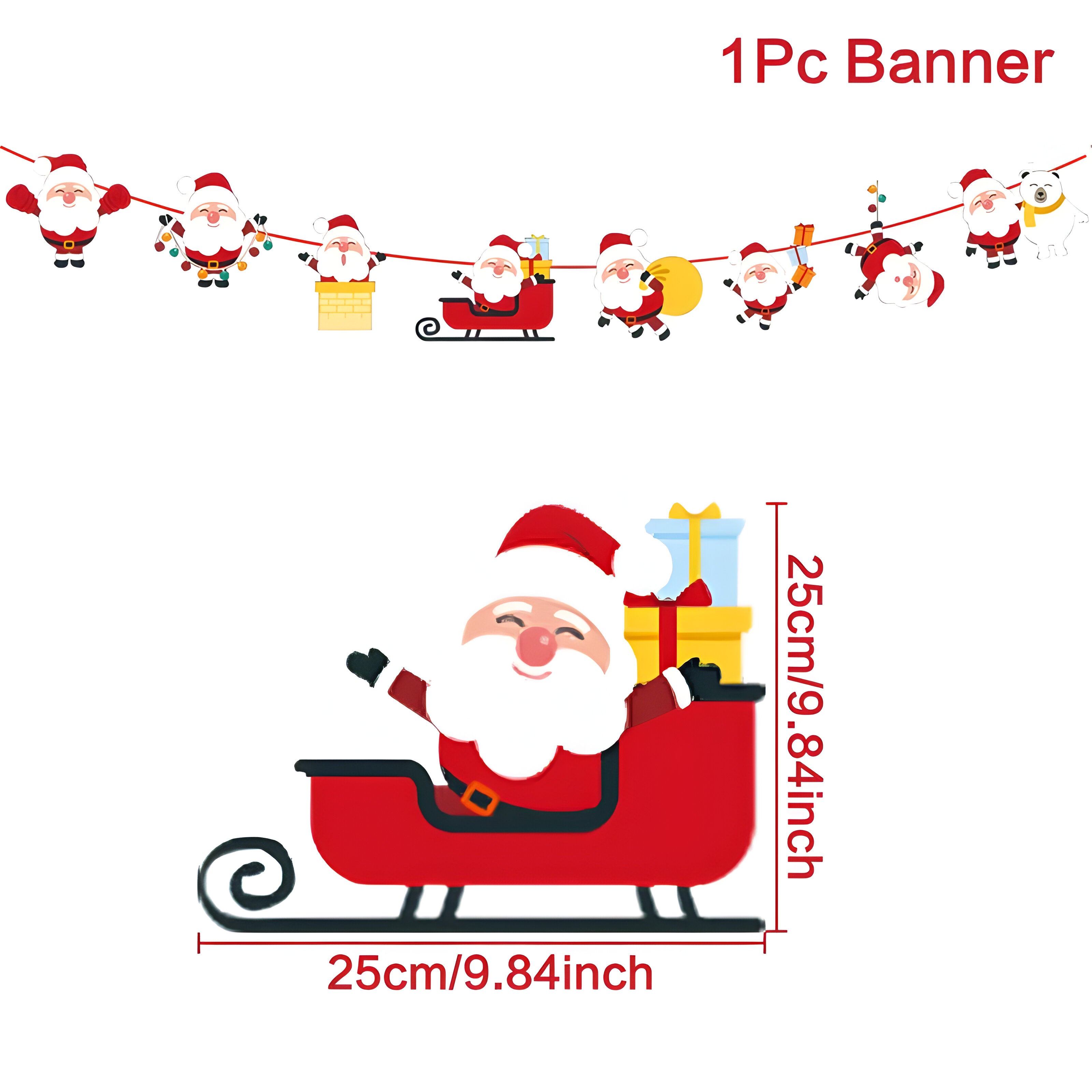 MerryBanner | Weihnachtsbanner-Girlande – verleihen Sie Ihrem Zuhause eine festliche Note - 17 - MerryBanner | Weihnachtsbanner-Girlande – verleihen Sie Ihrem Zuhause eine festliche Note- €25 - Concept Neurenberg