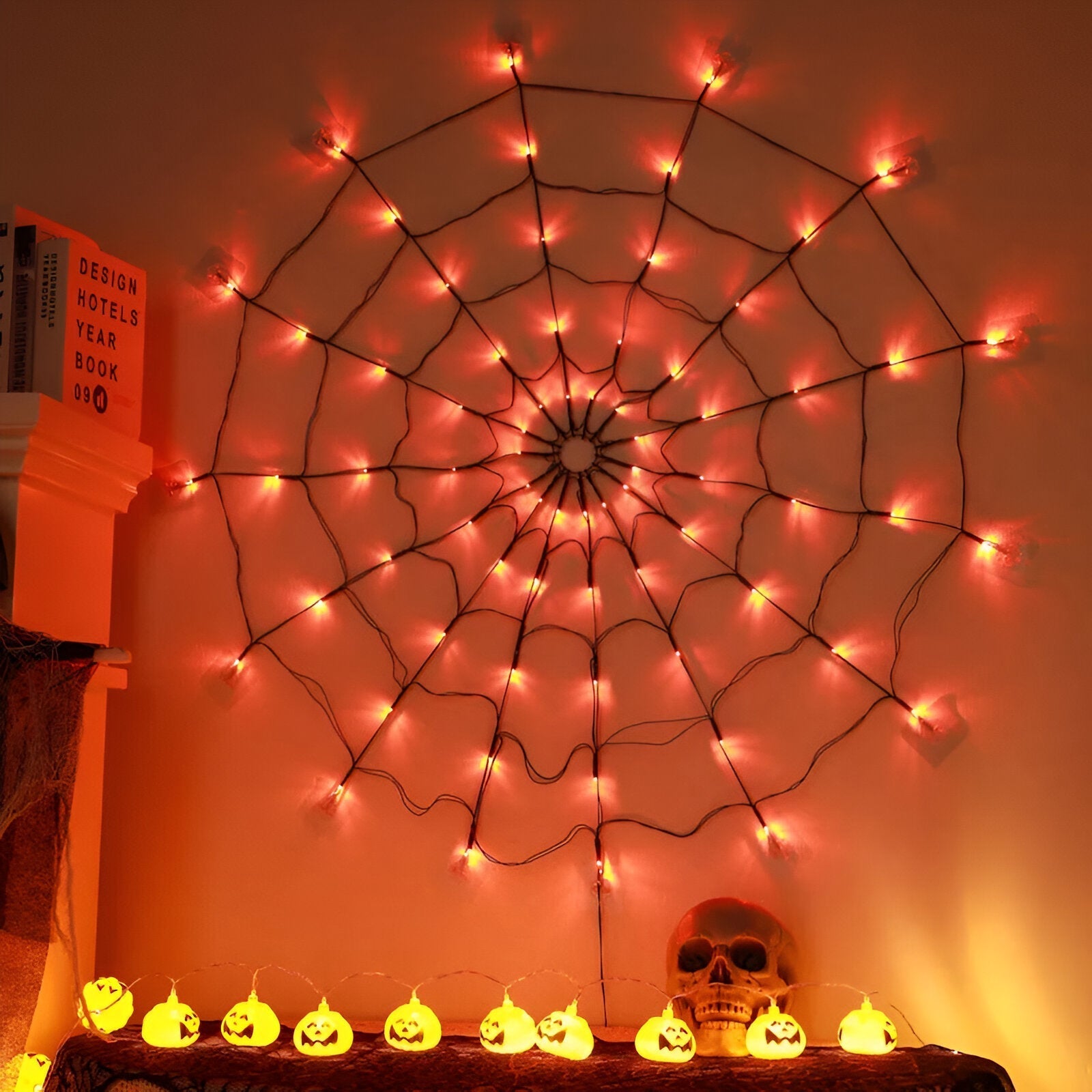 Gruselige Lichtlein - Auffällige Halloween-Dekoration - - Spindel | Gruselige Lichtlein - Auffällige Halloween-Dekoration - €25 - Concept Düsseldorf