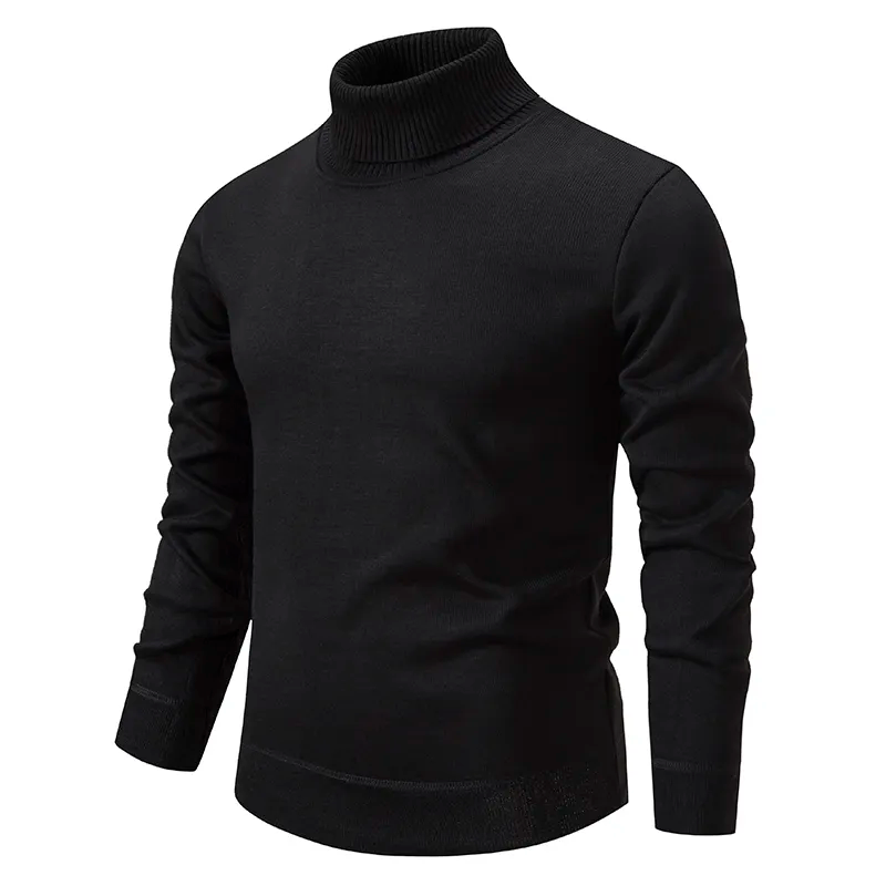 Exklusiver Virgin-Wool-Pullover - Zeitloser Komfort und Qualität - Schwarz - LUCCIANO | Exklusiver Virgin-Wool-Pullover - Zeitloser Komfort und Qualität - € - Concept Frankfurt