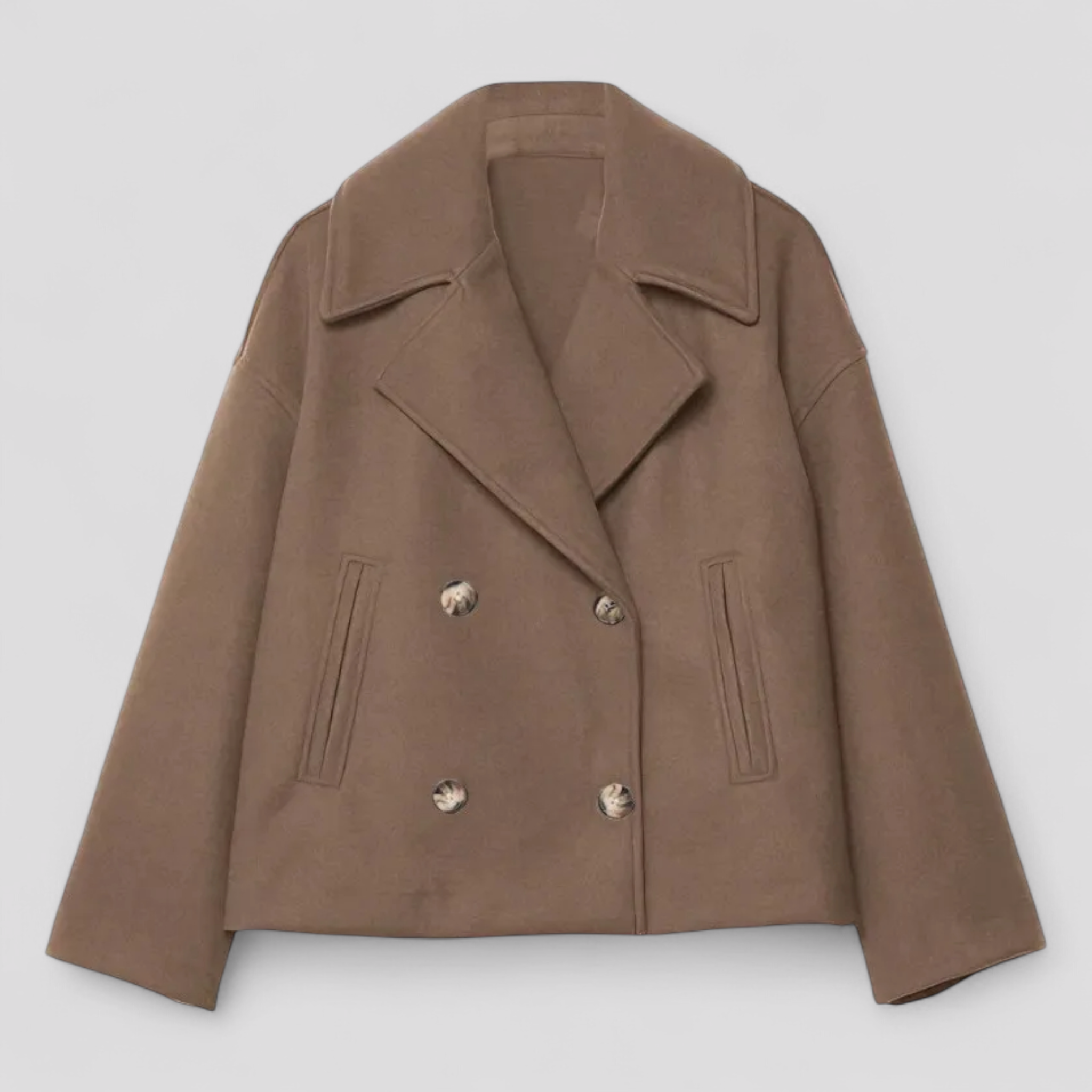 Estelle | Kurze Wolljacke – Elegante Wärme für jeden Tag