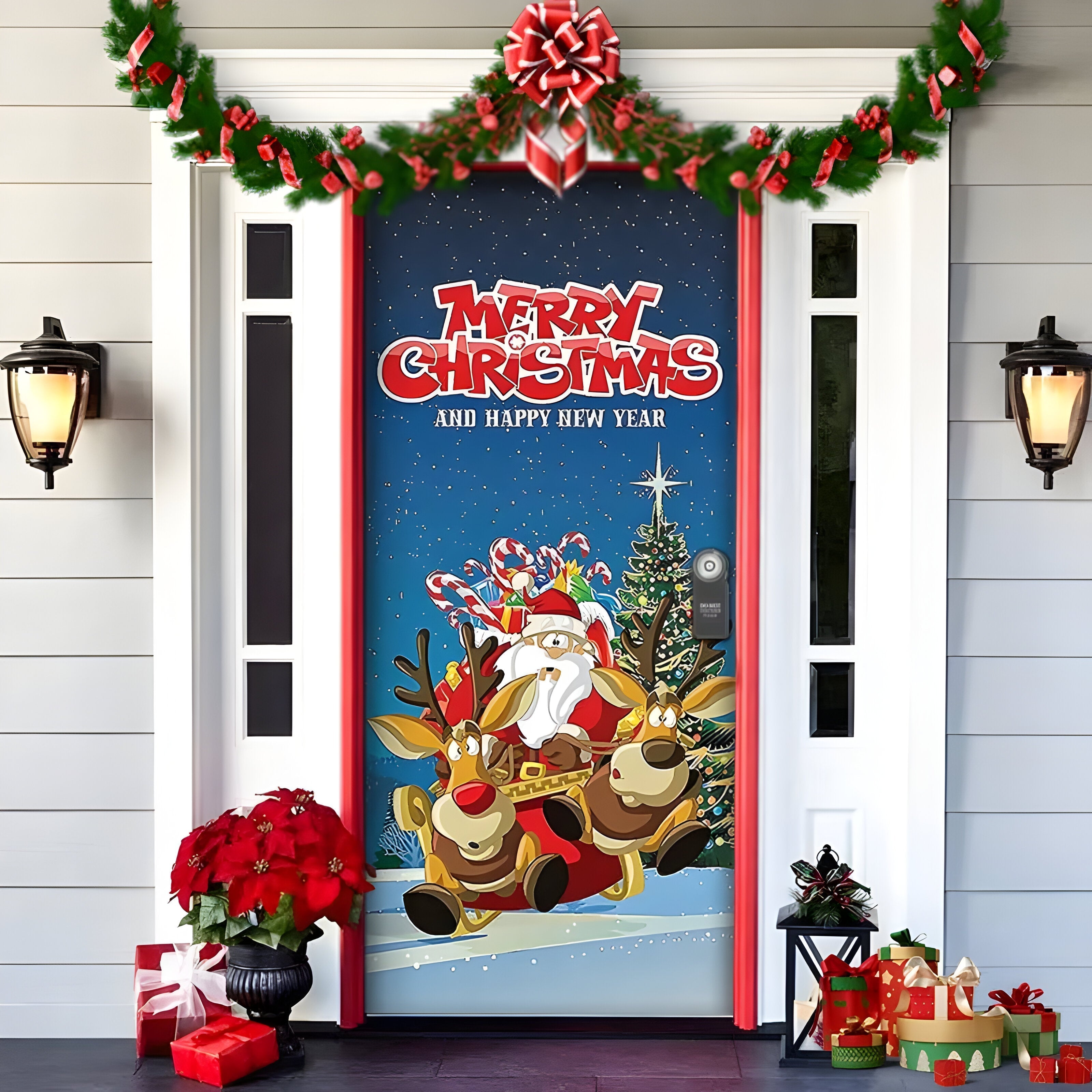 HolidayCheer | Polyester Weihnachts Hintergrundbanner - Schaffen Sie eine Festliche Atmosphäre für Ihre Dekorationen - Stil-10 - HolidayCheer | Polyester Weihnachts Hintergrundbanner - Schaffen Sie eine Festliche Atmosphäre für Ihre Dekorationen- €25 - Concept Neurenberg