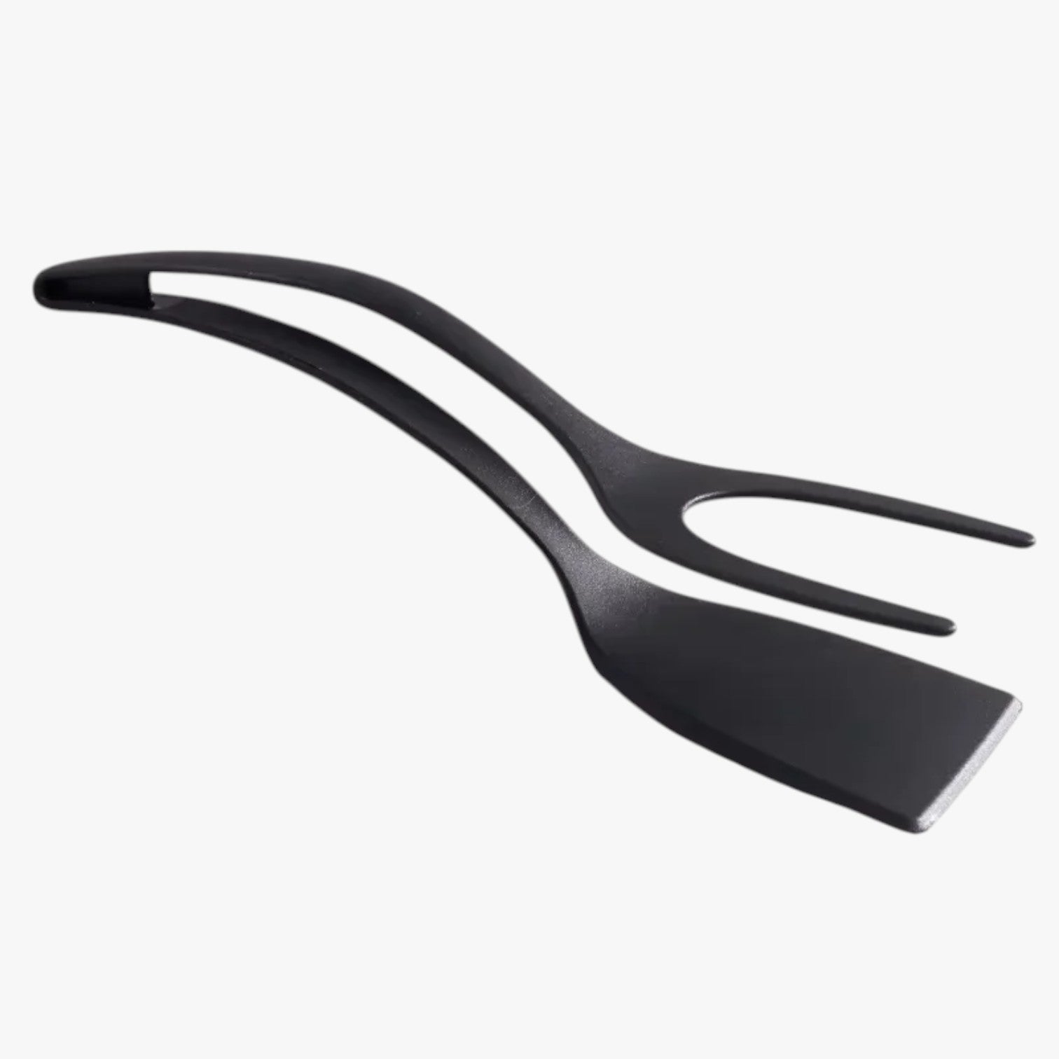Carson | Silikon-Spatula-Zange 2-in-1 für Eier und Fisch