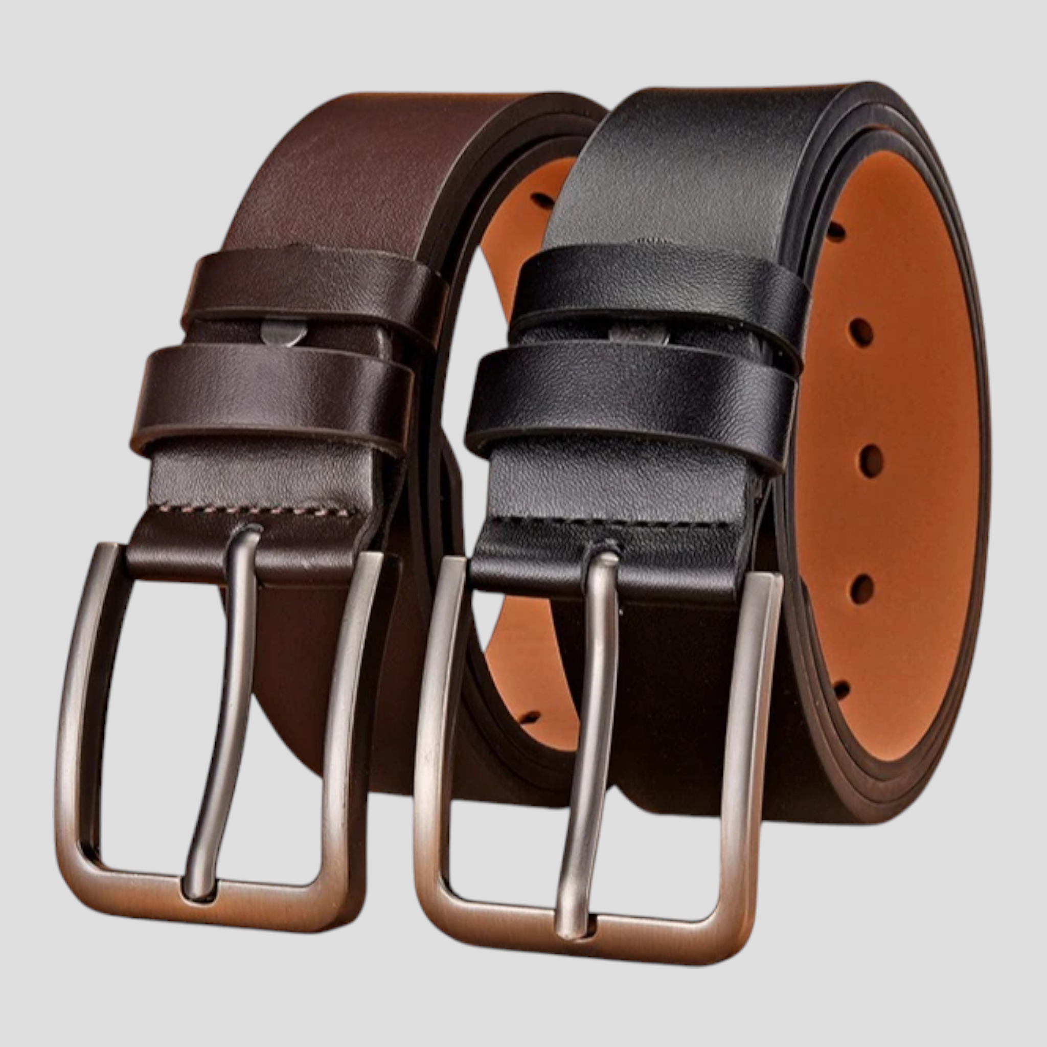Owen | Luxus Herrengürtel aus echtem Leder – langlebig, stilvoll und bequem