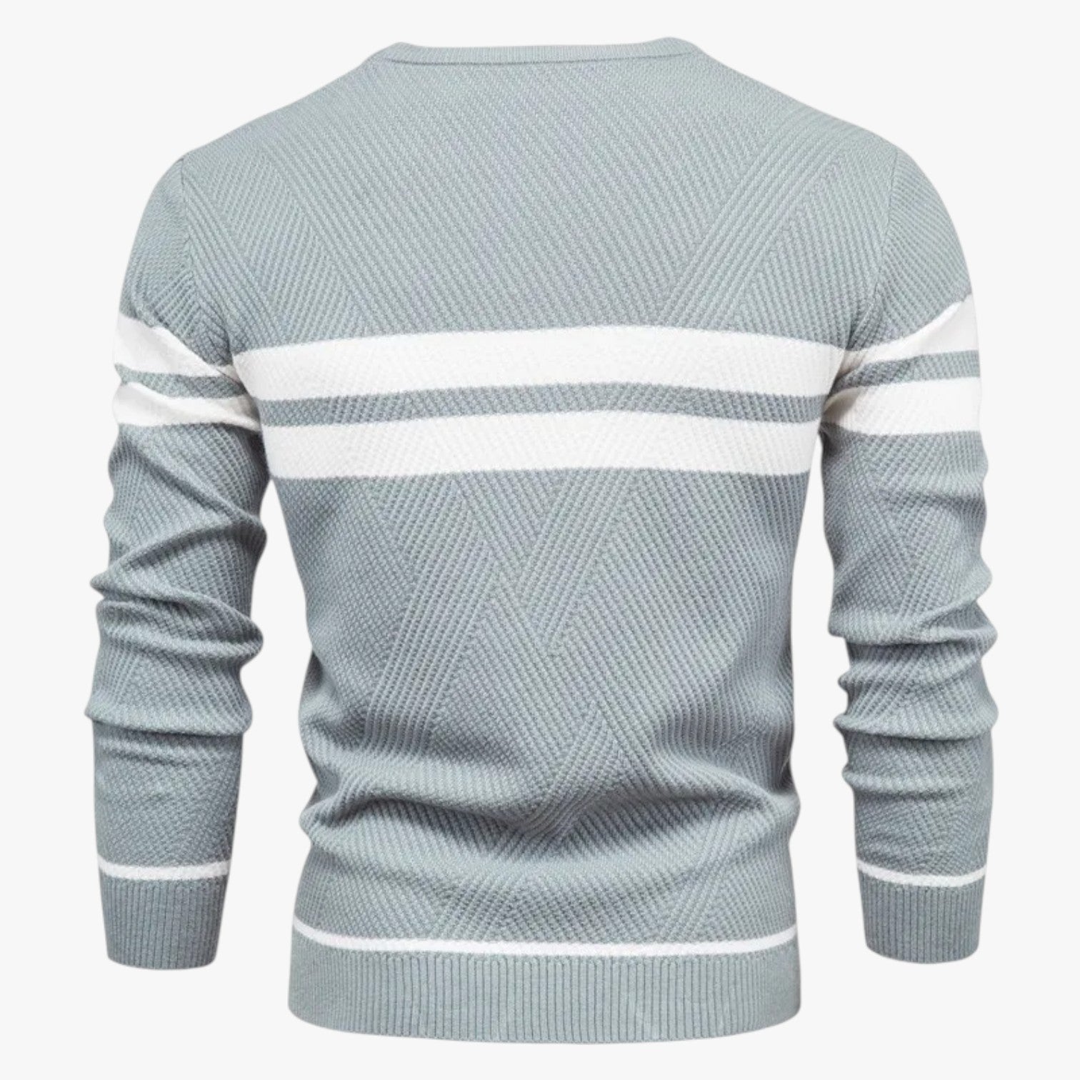 Adam | Eleganter Männer-Sommerpulli mit warmem, schlankem Schnitt und floraler Stil