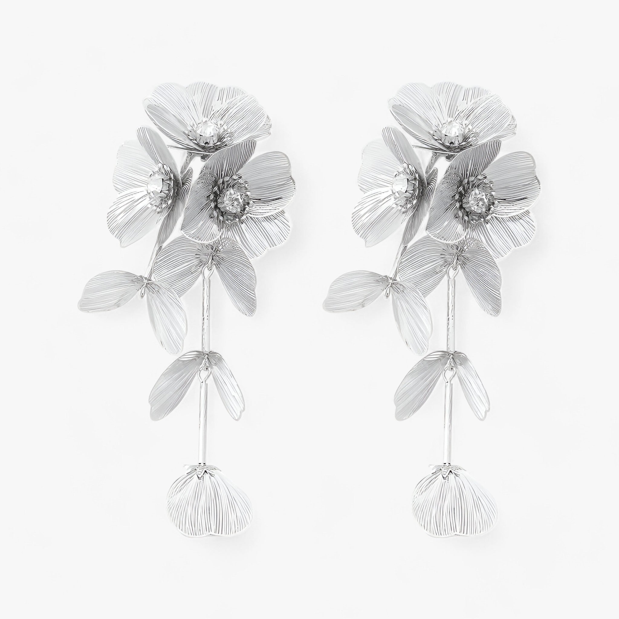 Zoë | Vintage-Blumen-Ohrringe – Elegant und Einzigartig