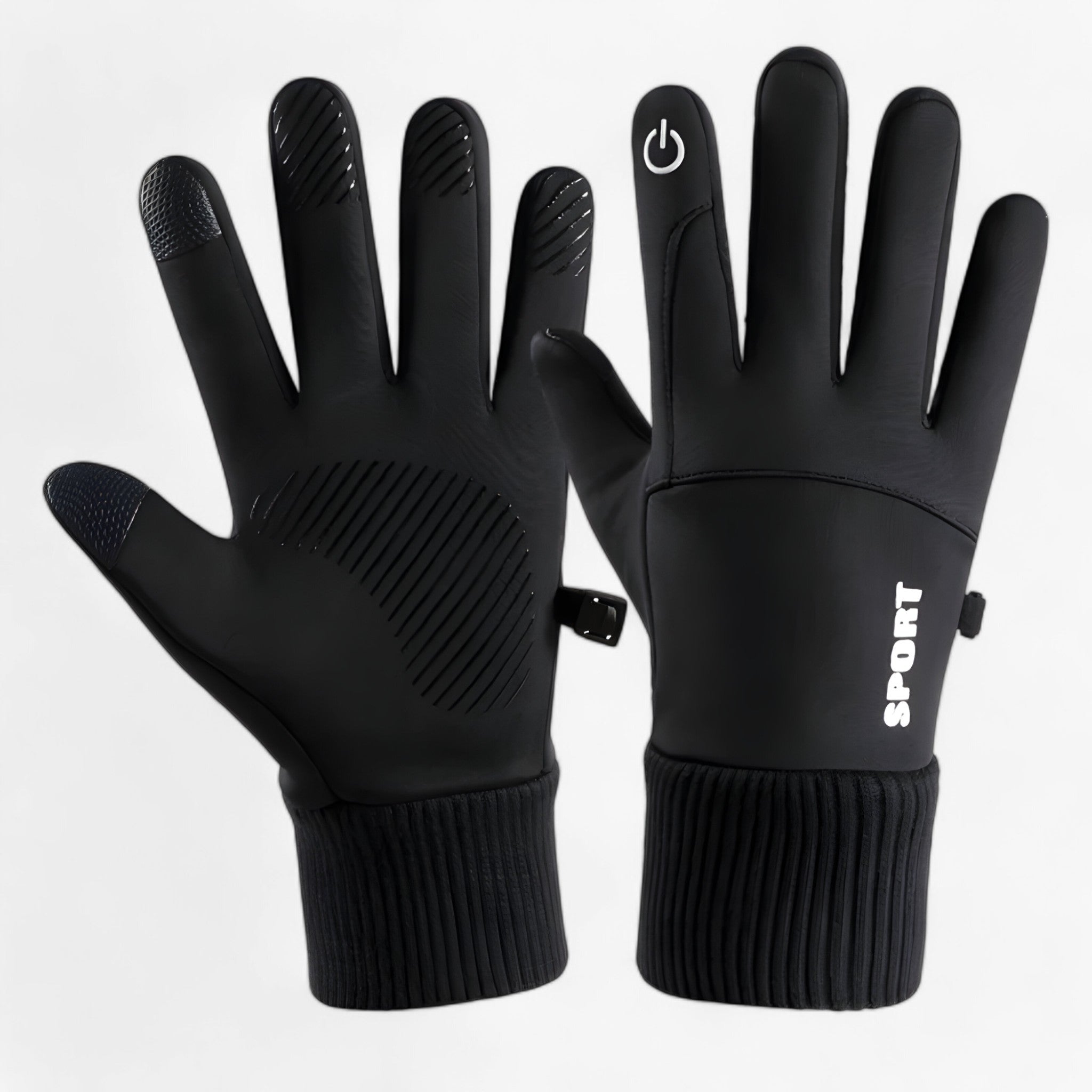 Winter wasserdichte Handschuhe - Wärme, Grip & Touchscreen - Schwarz - Winter wasserdichte Handschuhe - Wärme, Grip & Touchscreen - €25 - Concept Neurenberg