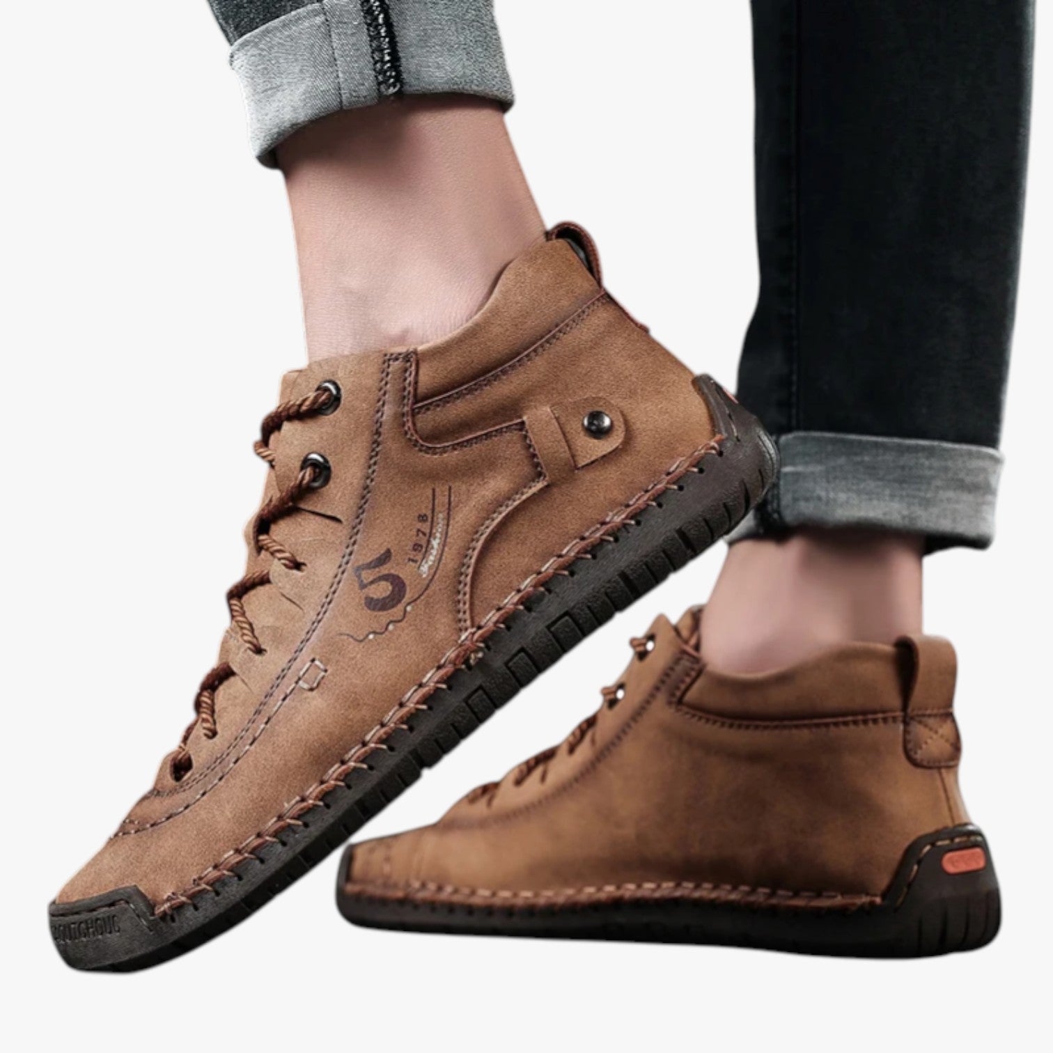 Tanner | Herren-Casual-Schuhe aus handgenähtem Leder: Komfort bei jedem Schritt