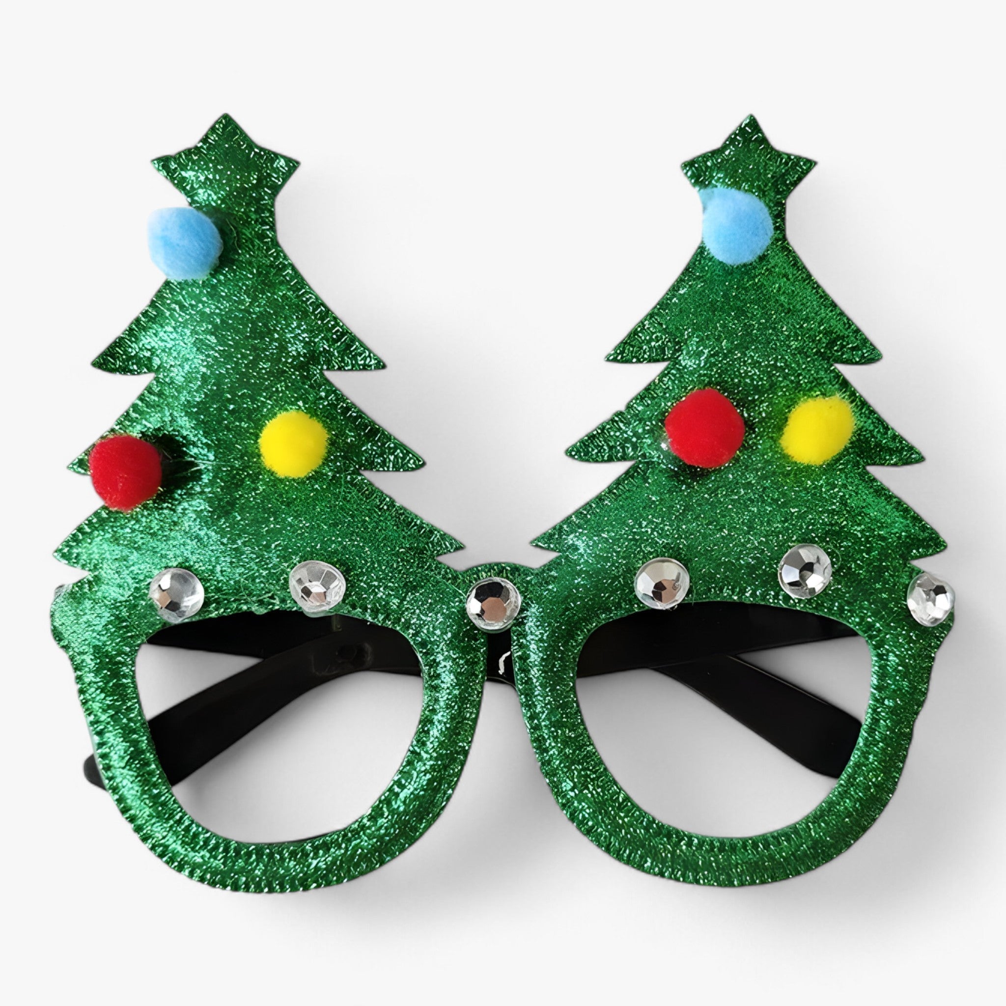 Urlaubsfeiernder | Weihnachtsbrille mit Weihnachtsmann, Weihnachtsbaum und Schneemann - Lustige Accessoires für Festtagsfotos - A - Urlaubsfeiernder | Weihnachtsbrille mit Weihnachtsmann, Weihnachtsbaum und Schneemann - Lustige Accessoires für Festtagsfotos - €25 - Concept Düsseldorf