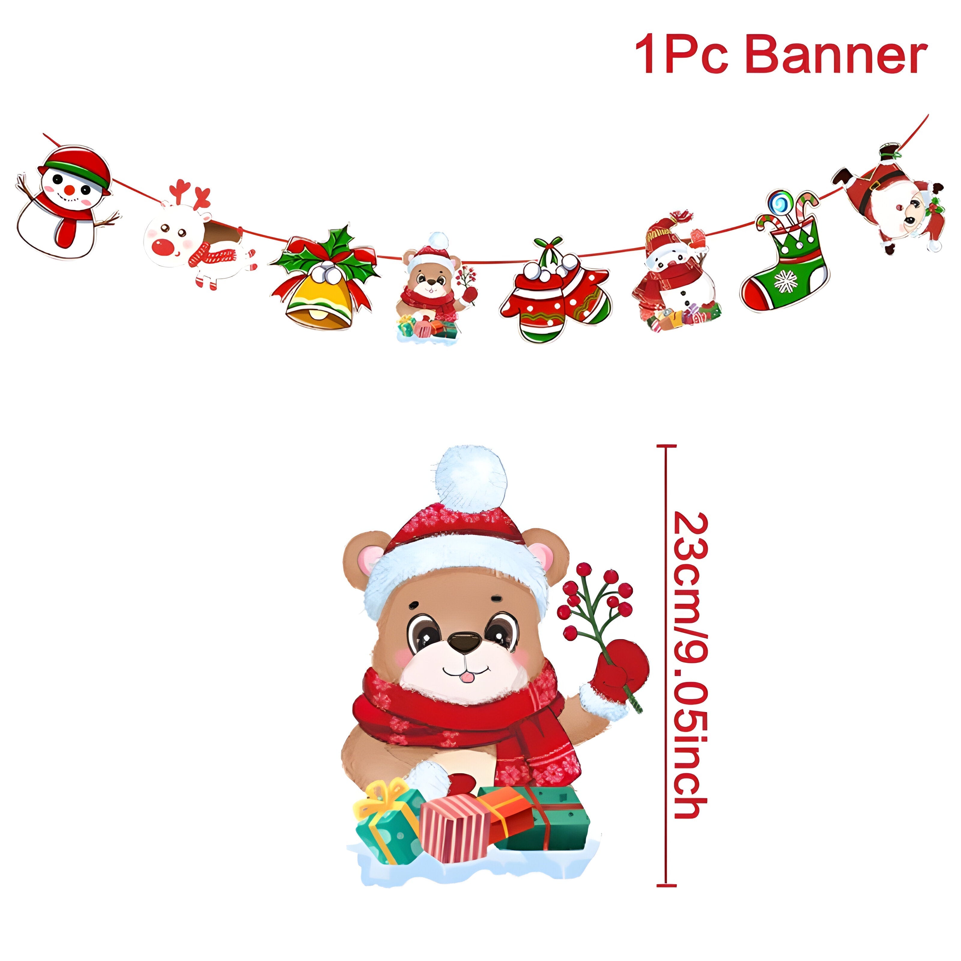 MerryBanner | Weihnachtsbanner-Girlande – verleihen Sie Ihrem Zuhause eine festliche Note - 15 - MerryBanner | Weihnachtsbanner-Girlande – verleihen Sie Ihrem Zuhause eine festliche Note- €25 - Concept Neurenberg