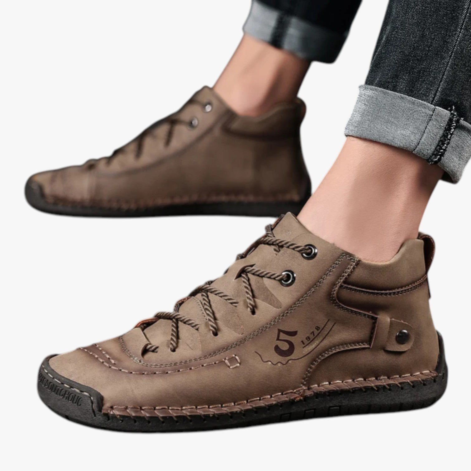 Tanner | Herren-Casual-Schuhe aus handgenähtem Leder: Komfort bei jedem Schritt