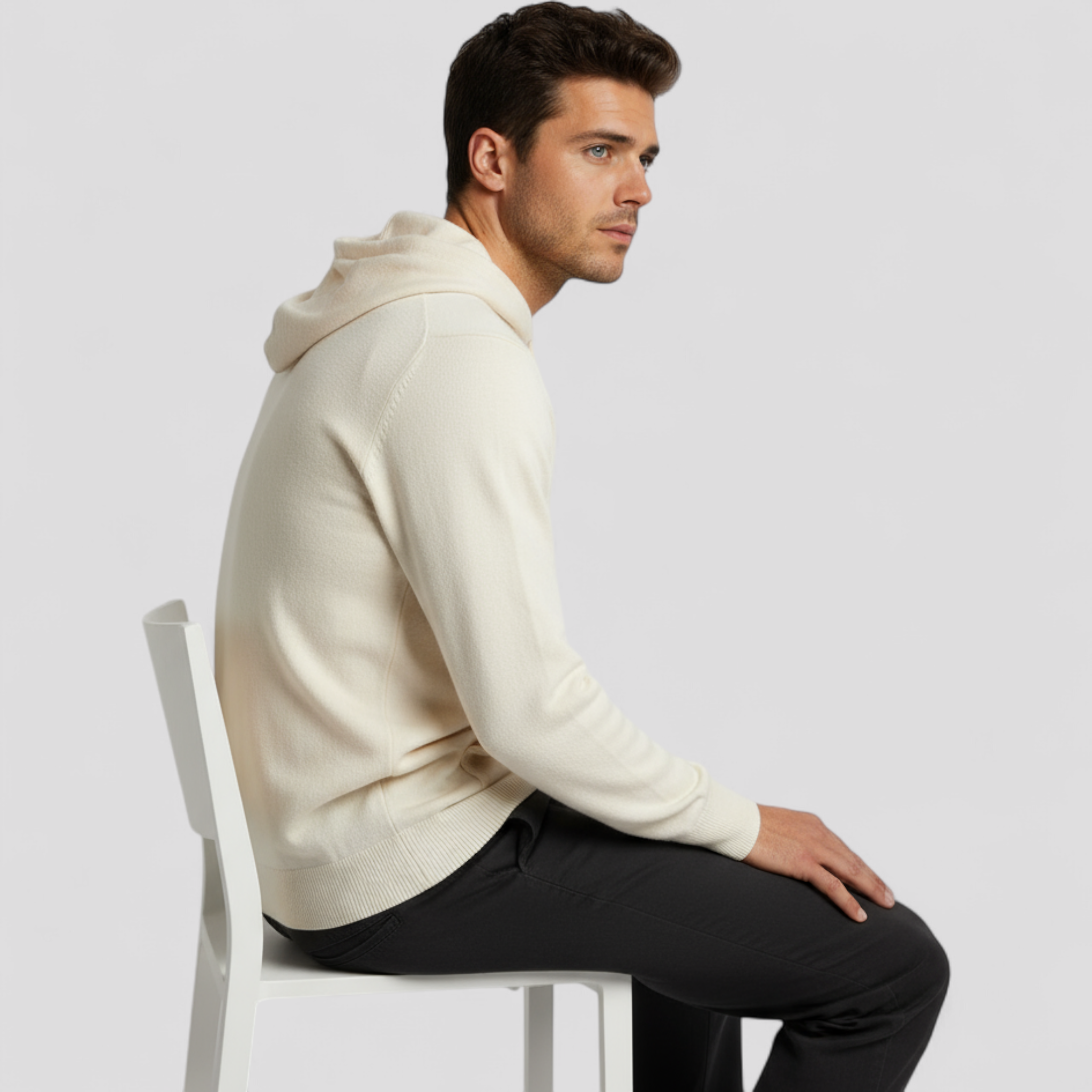Ace | Merinowoll Kapuzenpullover - Weichheit und Atmungsaktivität das ganze Jahr über