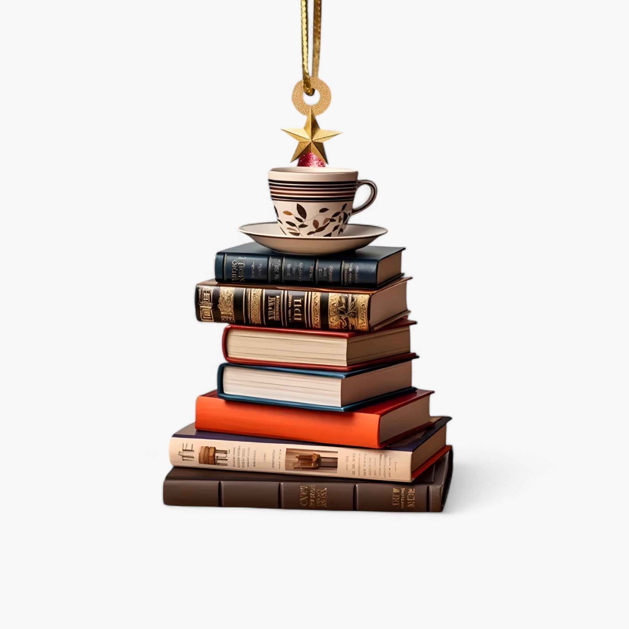 Weihnachtsdekoration für Buchliebhaber 1