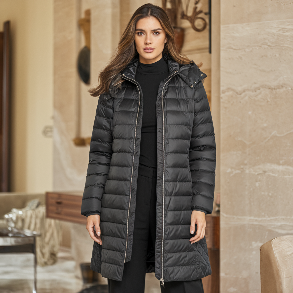 Sheena | Ultraleichte Lange Jacke