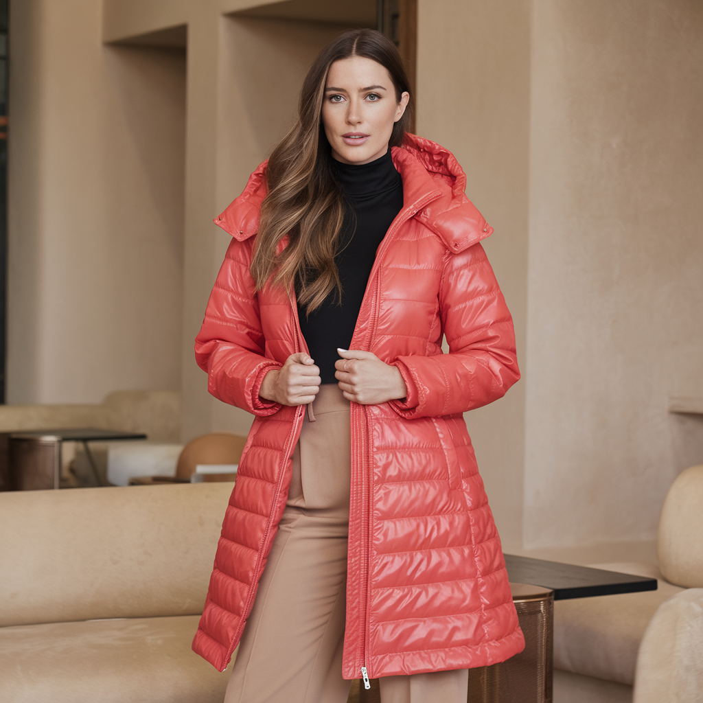 Sheena | Ultraleichte Lange Jacke