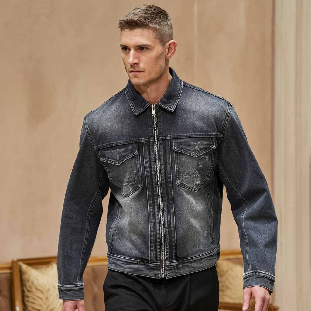 Allan | Stilvolle Denim-Jacke