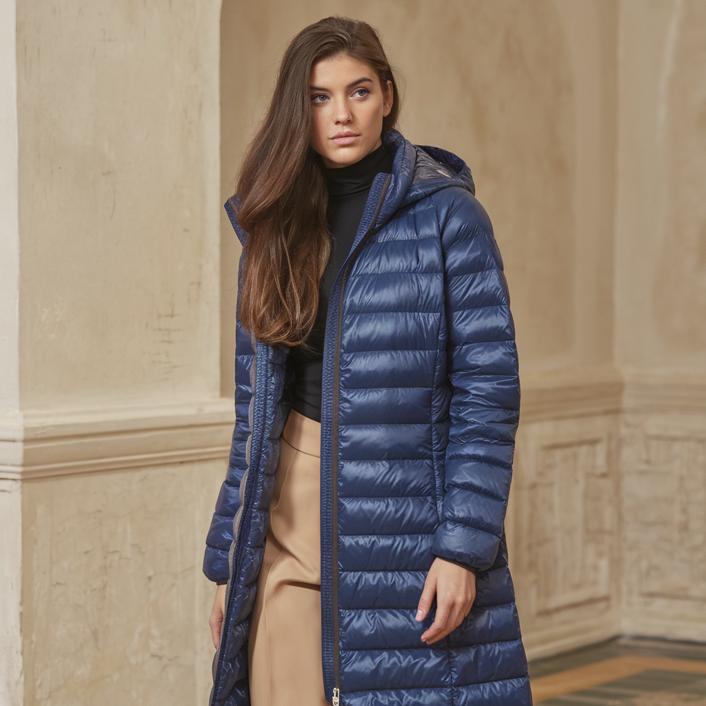 Sheena | Ultraleichte Lange Jacke
