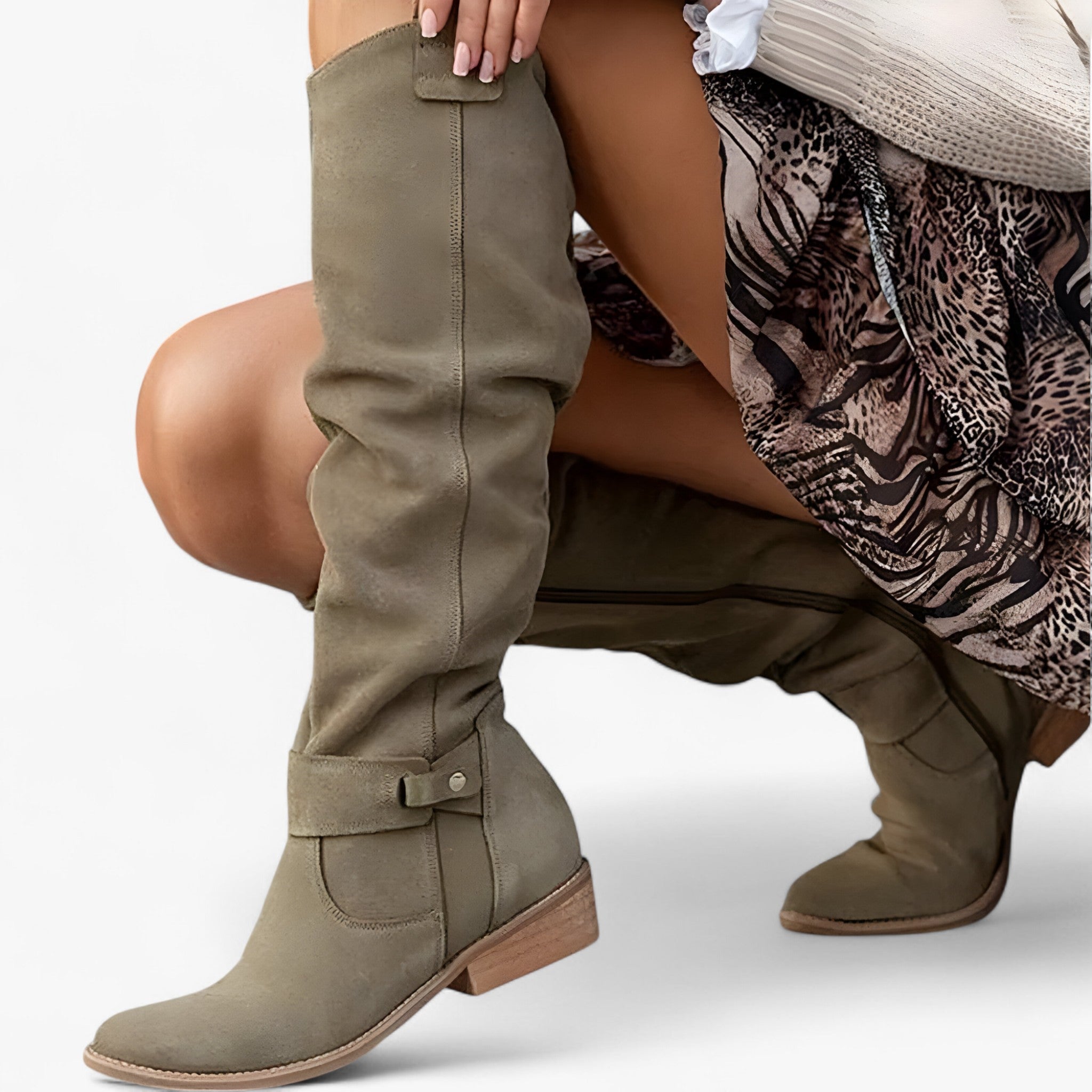 Jianna | Wildlederstiefel – Eleganz für jeden Schritt