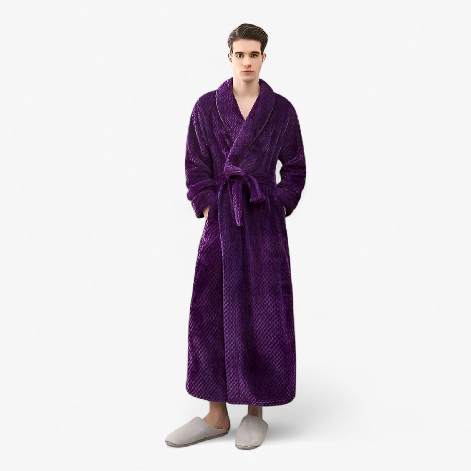 Sofia | Weiche Fleece-Bademantel