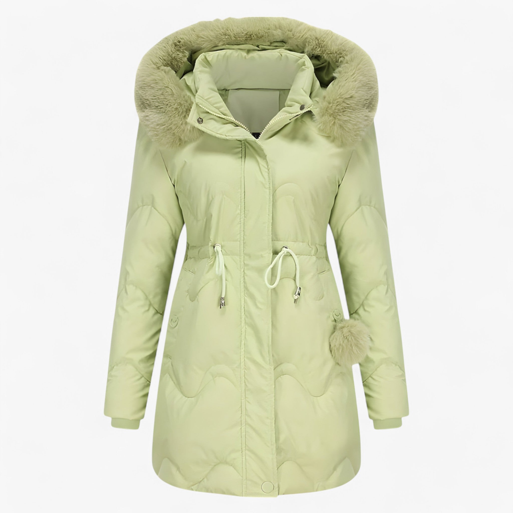 Winterdaunenjacke - mit Kapuze und dickem Pelzfutter für maximale Wärme - - Aira | Piumino invernale - con cappuccio e pelliccia spessa per un massimo calore - €25 - Concept Neurenberg