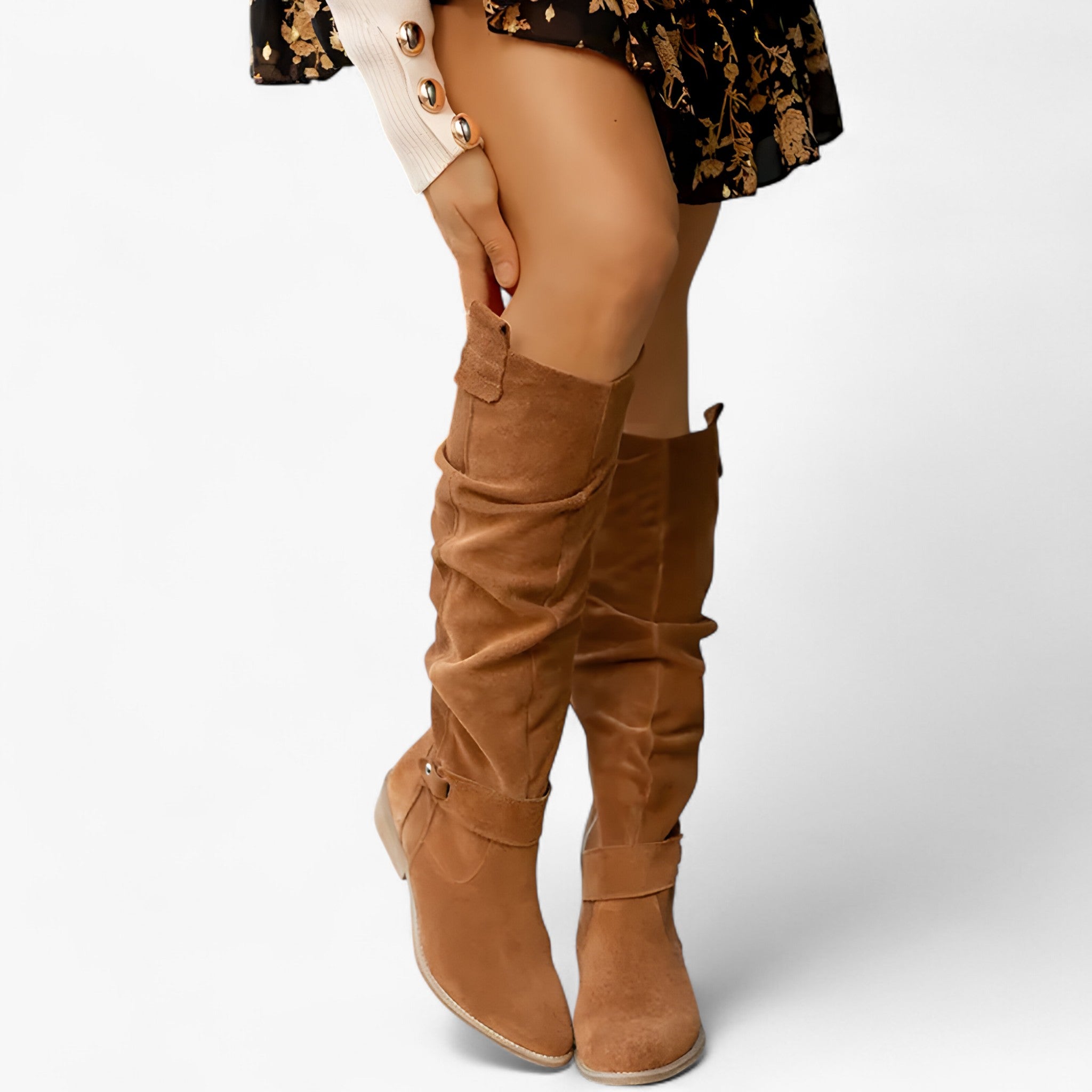 Jianna | Wildlederstiefel – Eleganz für jeden Schritt