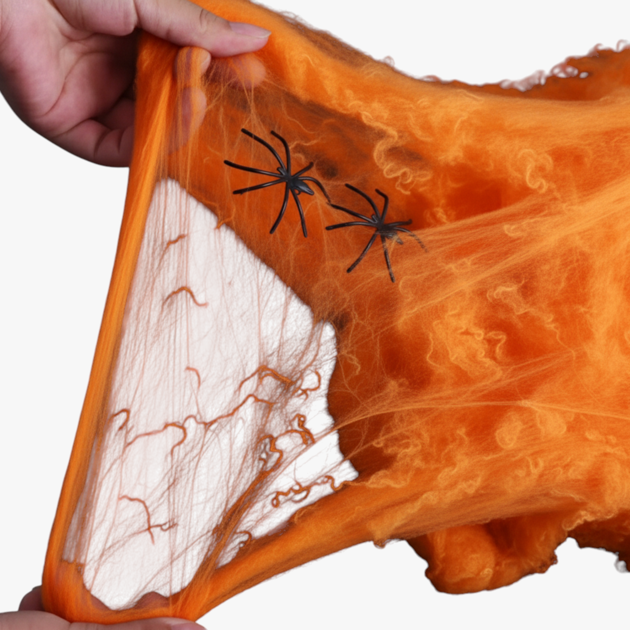Gruseliges Spinnennetz für Halloween