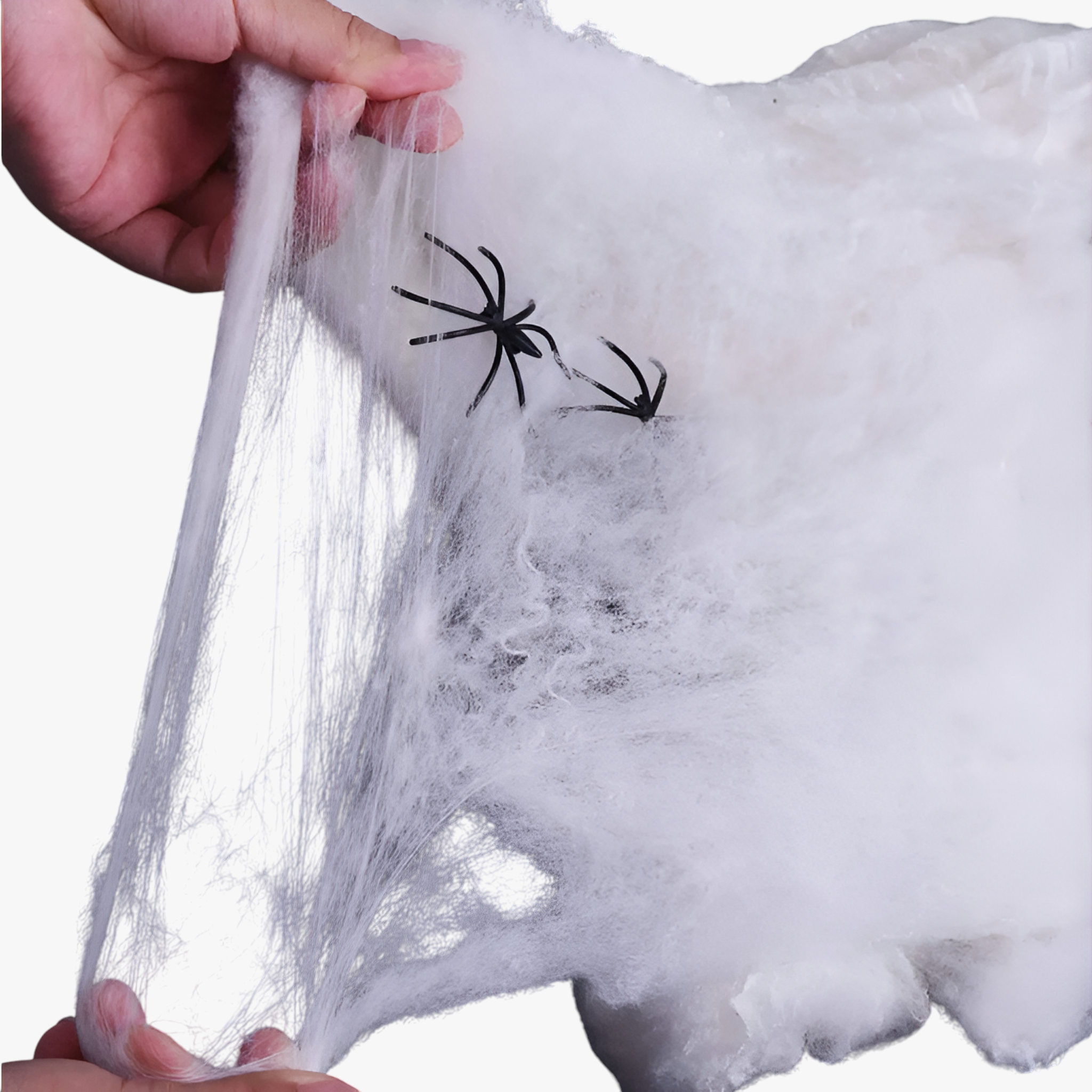 Gruseliges Spinnennetz für Halloween