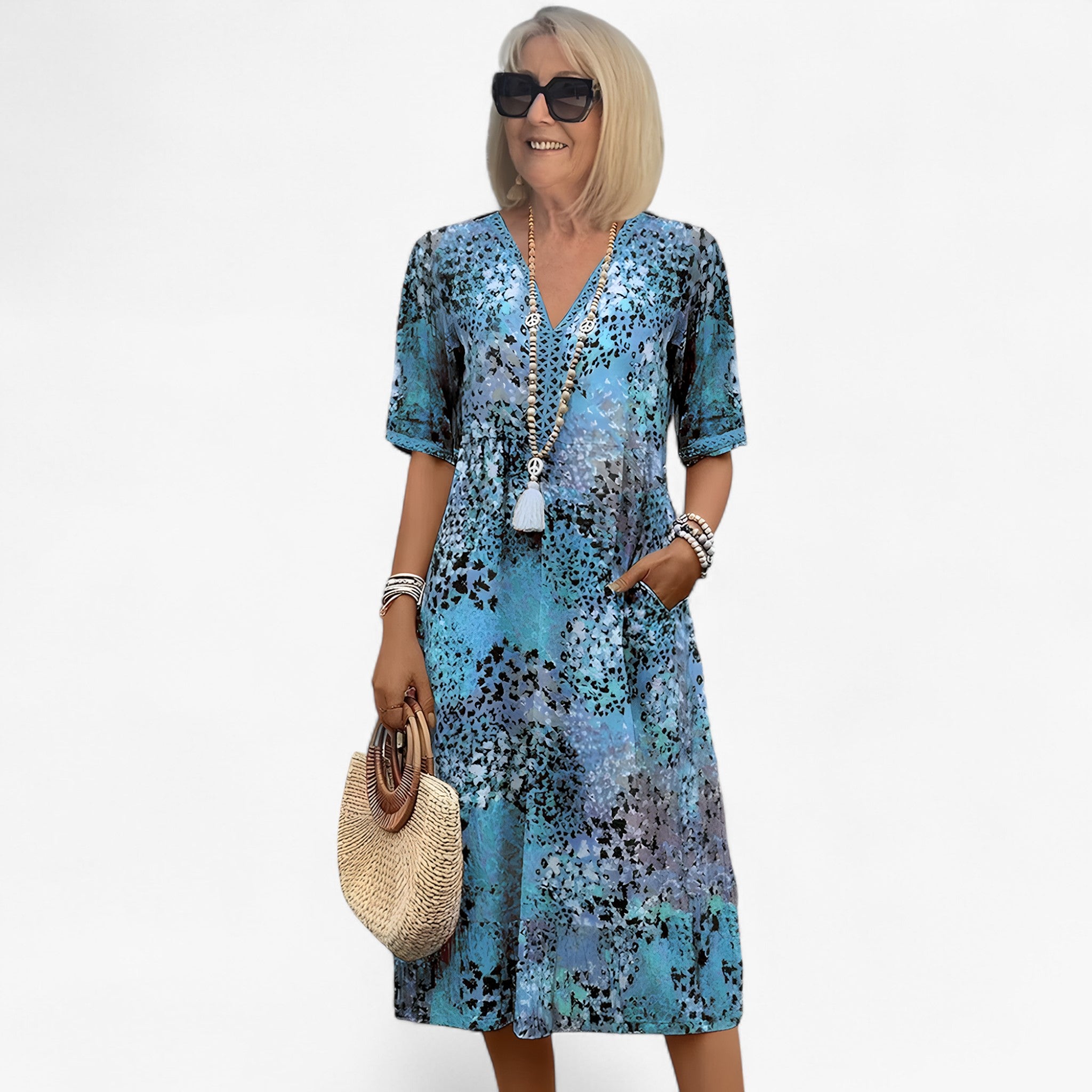 Patricia - Kleid mit Blumenmuster