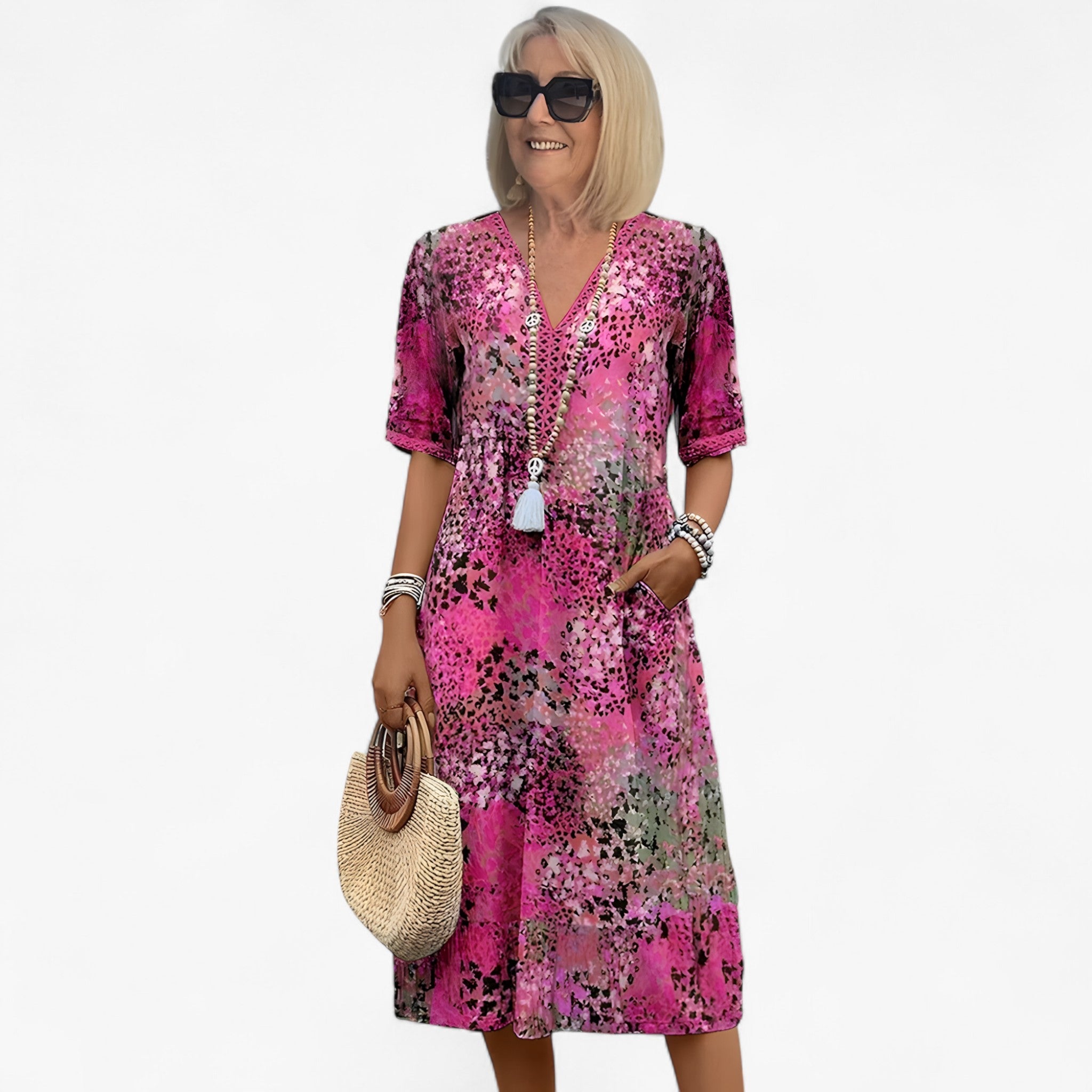 Patricia - Kleid mit Blumenmuster