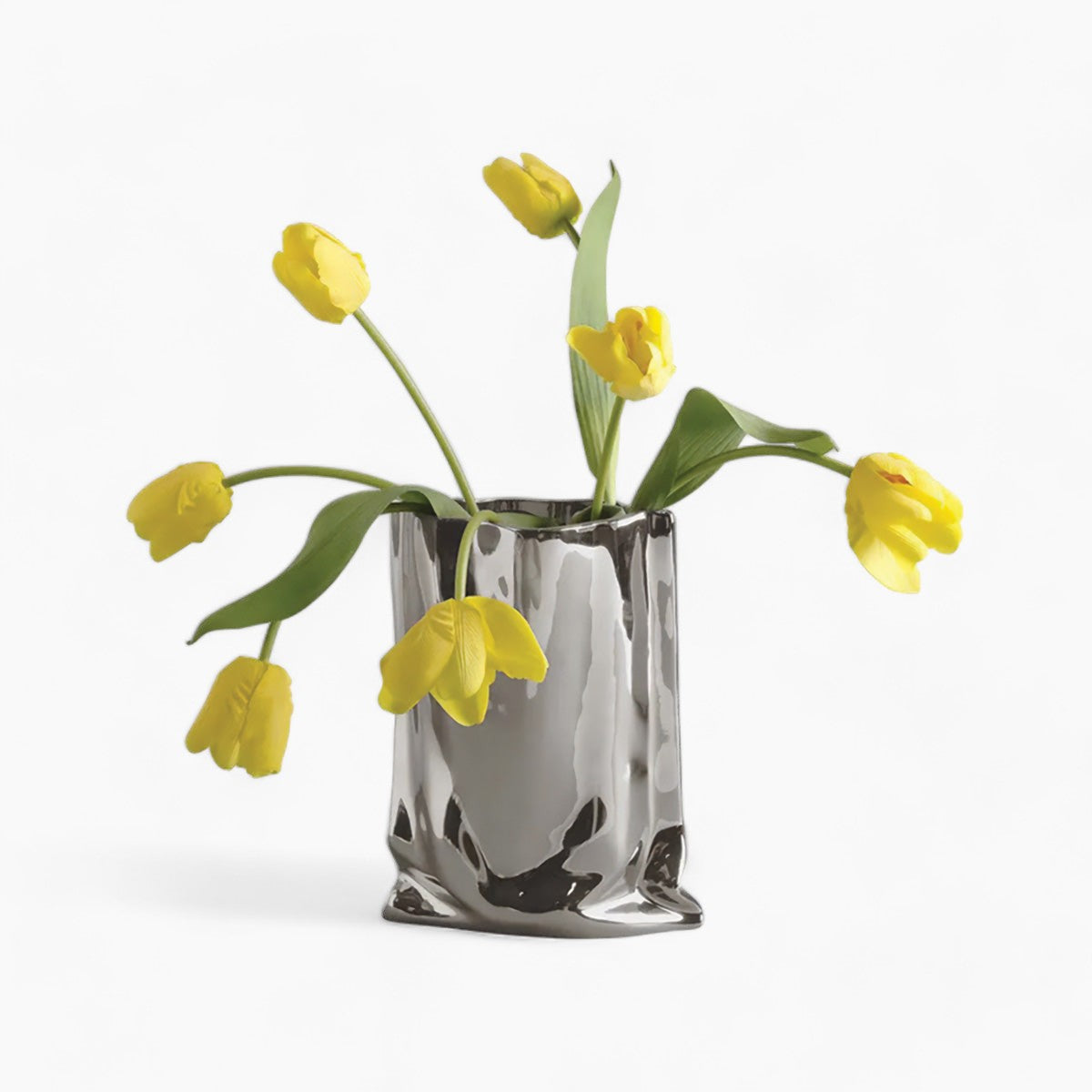 Geschmückter Blumenstrauß mit Rand | Zeitgenössische Dekoration, perfekt für alle Räume