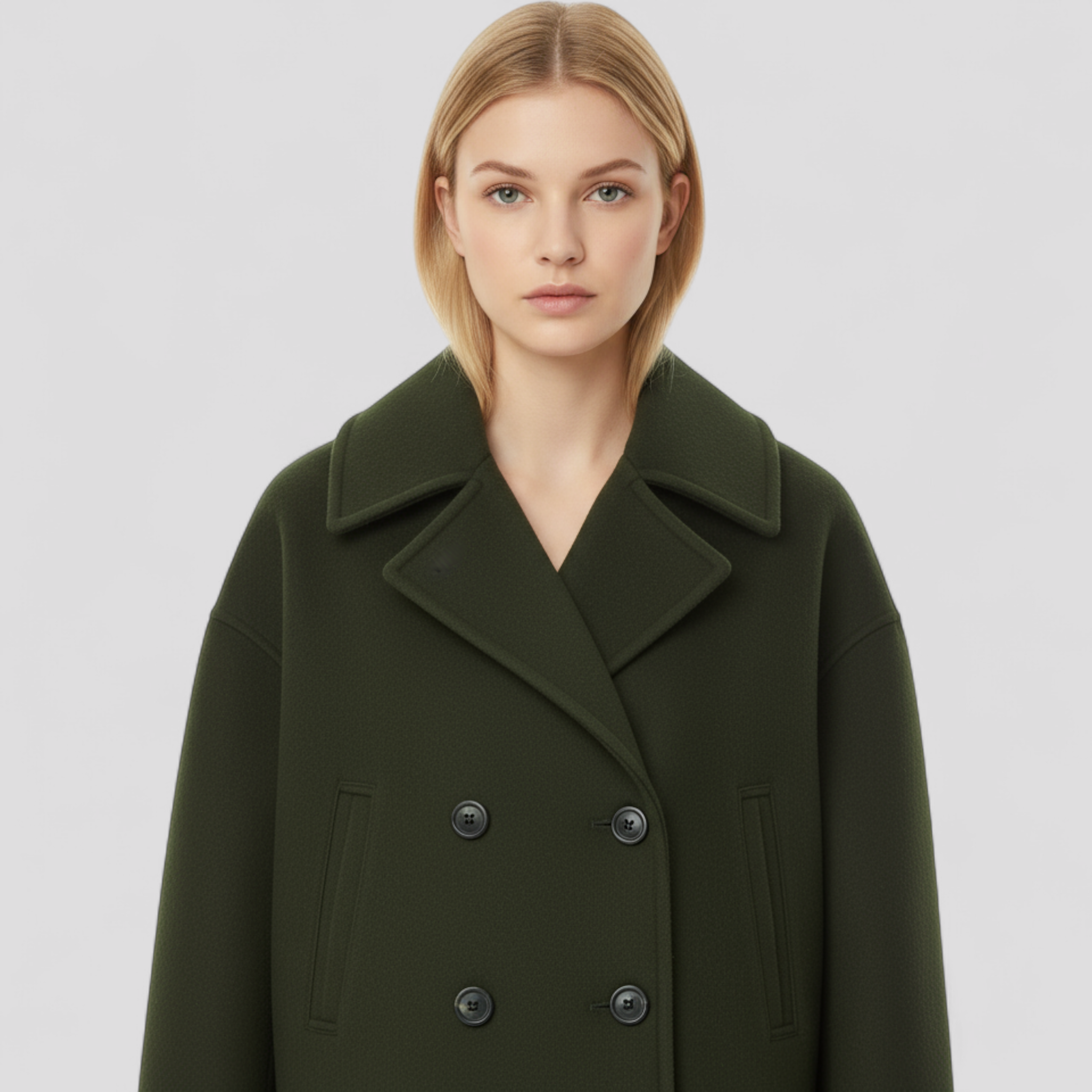 Estelle | Kurze Wolljacke – Elegante Wärme