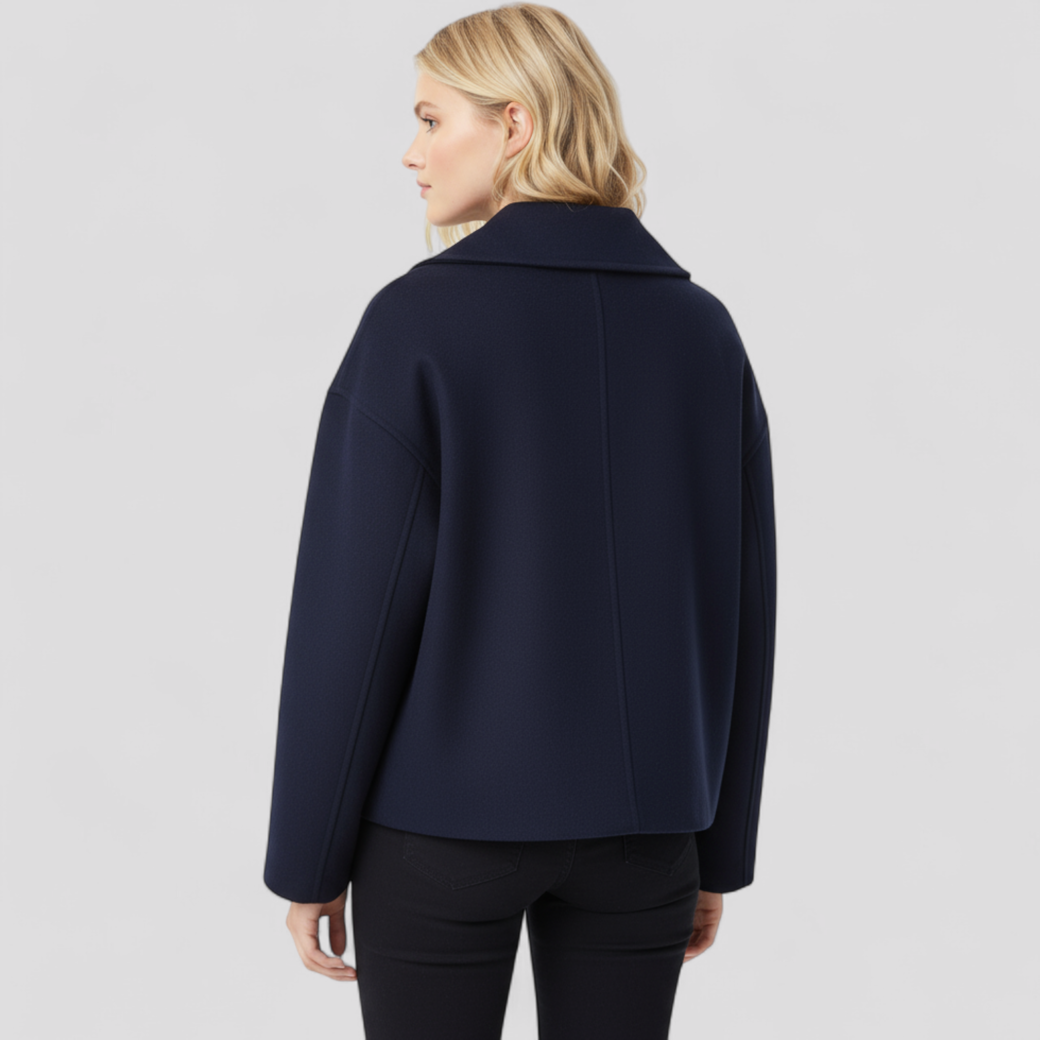 Estelle | Kurze Wolljacke – Elegante Wärme