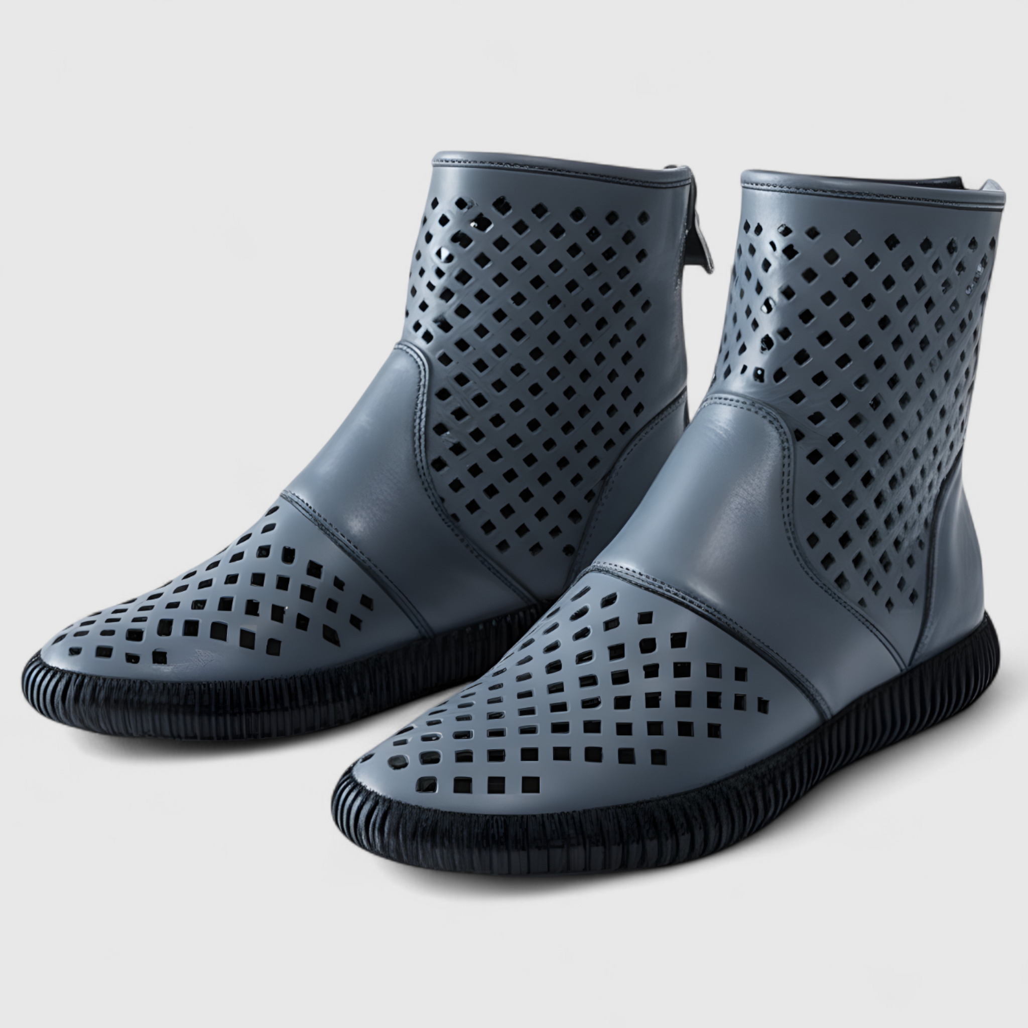 Leah | Knöchellange Stiefel aus echtem Leder mit Keil und modernem Schnitt