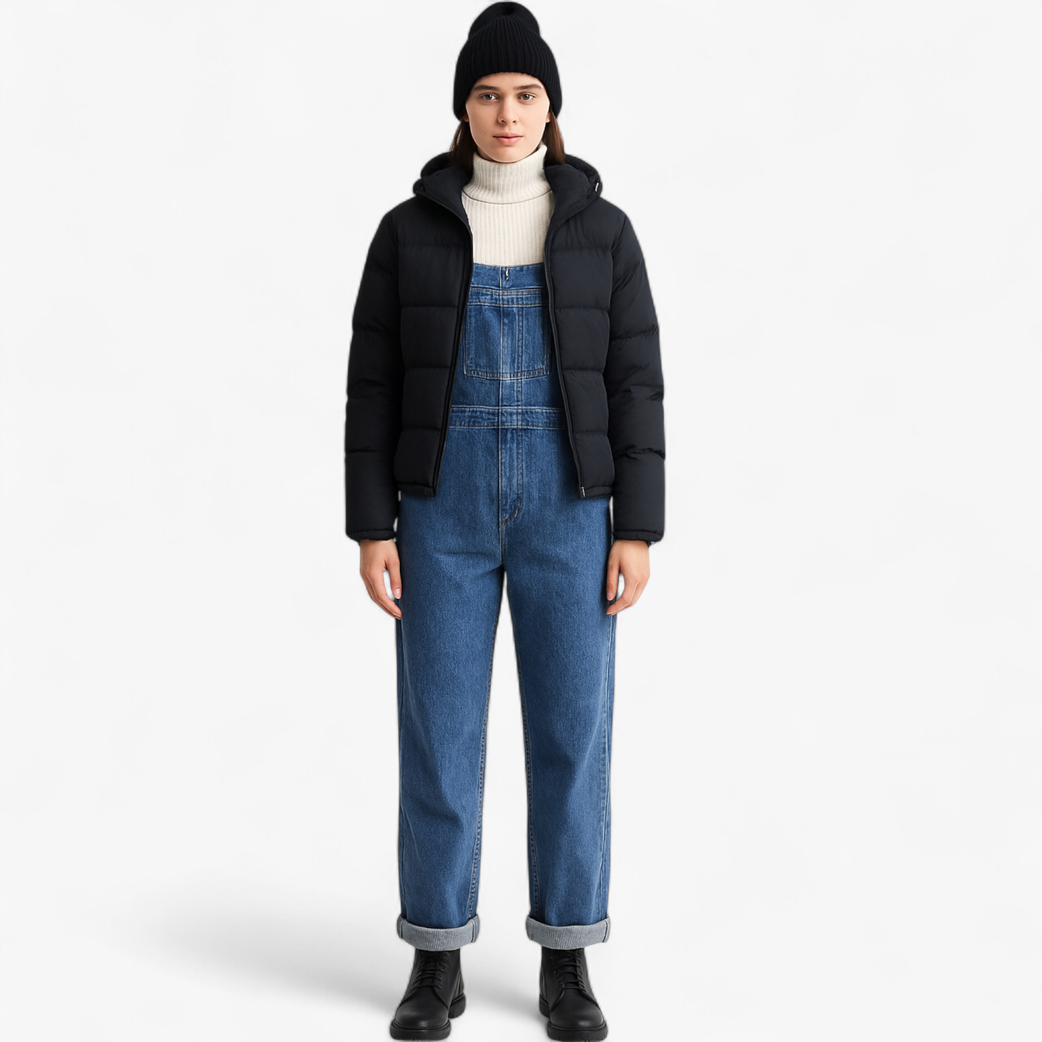 Leni  | Bequem & Stylisch Lässiger Denim Jumpsuit